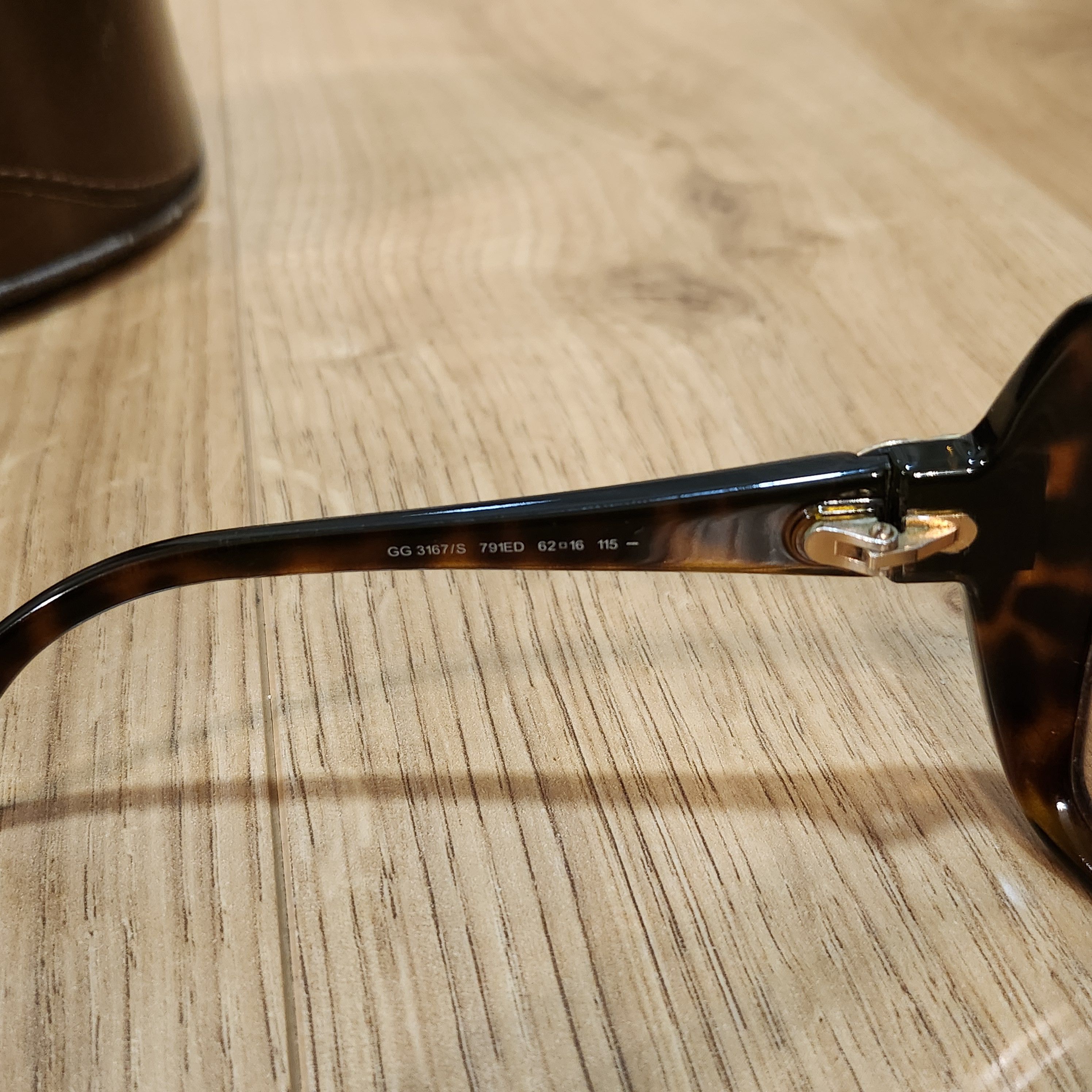 Gucci Gucci 3167/s logo sunglasses Size ONE SIZE - 4 Thumbnail