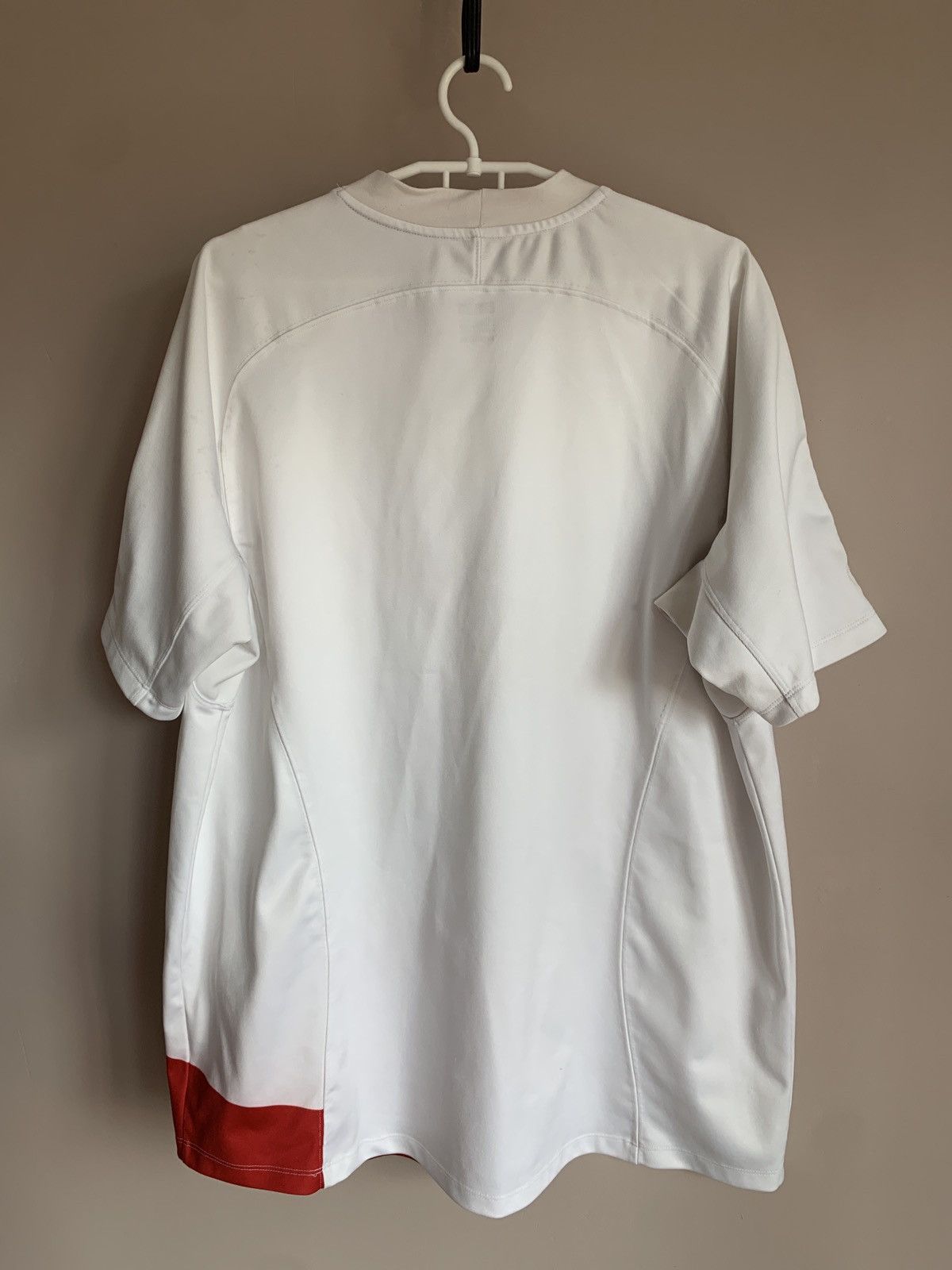 Nike England 2007/09 Home Rugby Union Shirt Nike Vintage Jersey Size US XL / EU 56 / 4 - 2 Thumbnail
