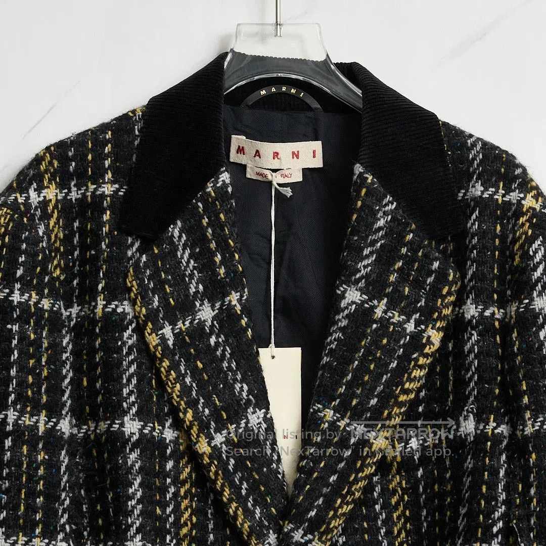 Marni MARNI Men's Wool Mohair Tweed Suit. Size US M / EU 48-50 / 2 - 2 Thumbnail