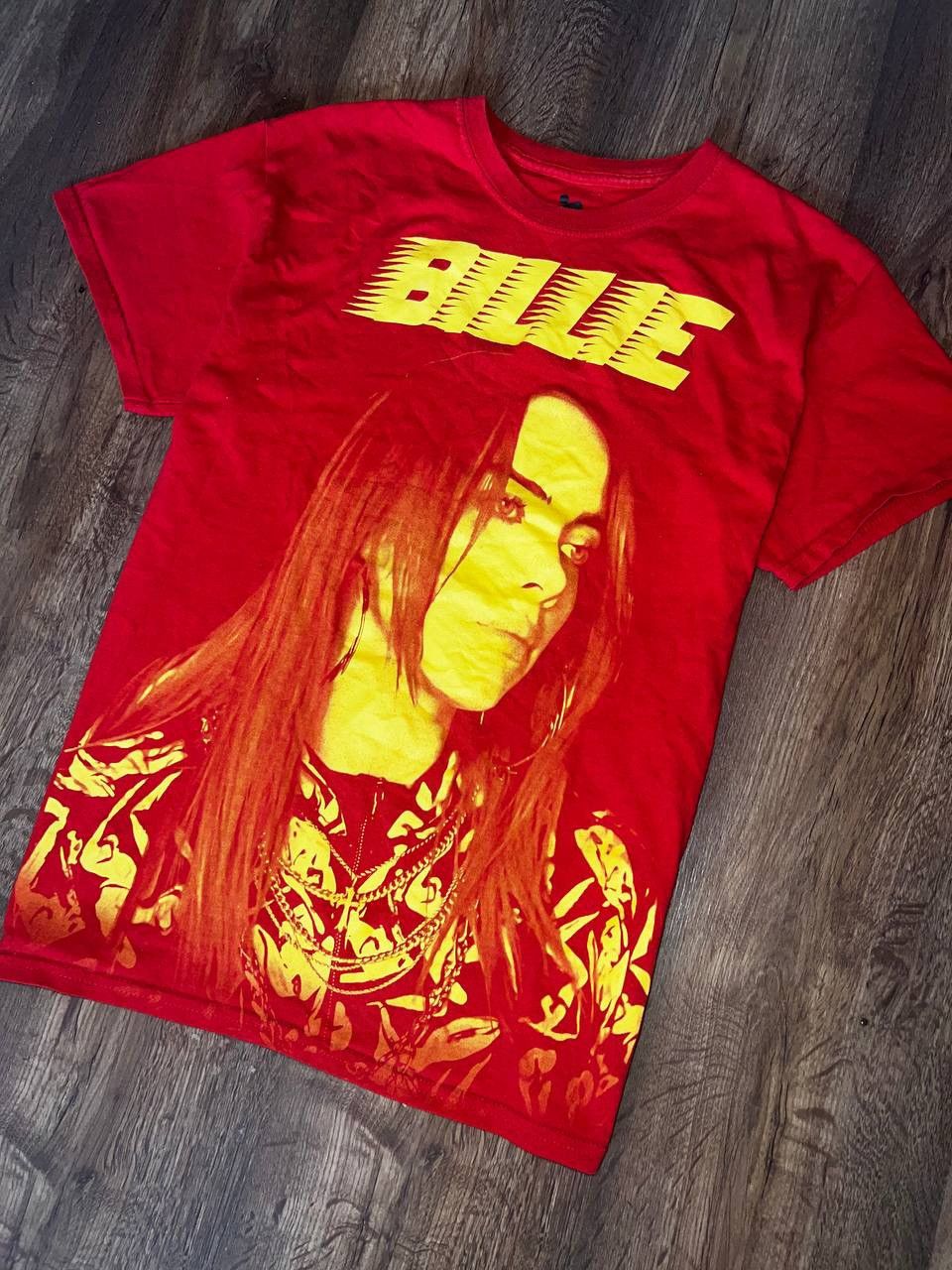 Band Tees × Billie Eilish × Ghost Supply Billie Eilish Flamed Ghost T-Shirt Size US M / EU 48-50 / 2 - 2 Thumbnail