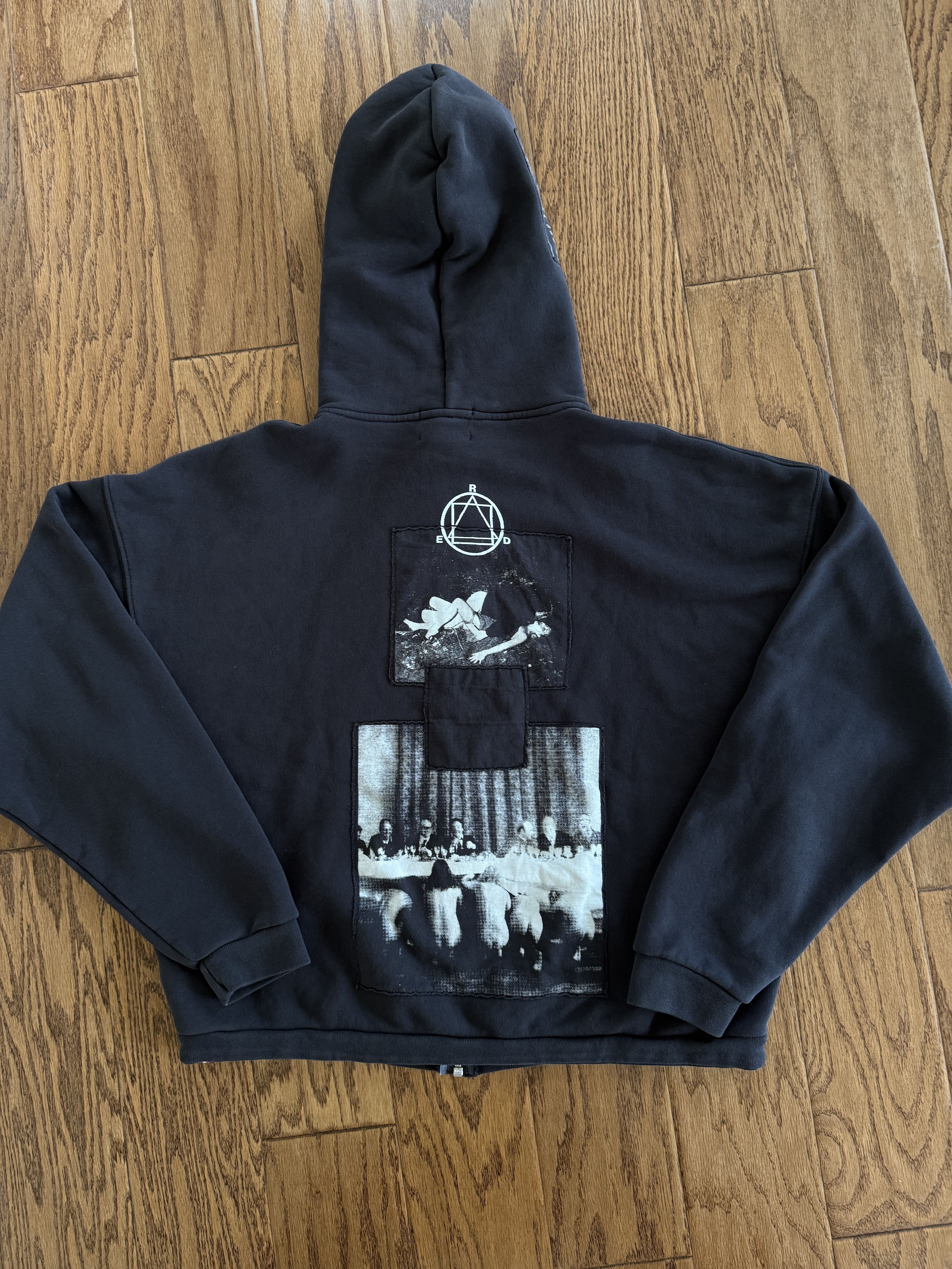 Enfants Riches Deprimes × Maxfield Los Angeles ERD x Maxfield Assemblage 4.5 Year War Zip Up Hoodie Size US M / EU 48-50 / 2 - 13 Thumbnail