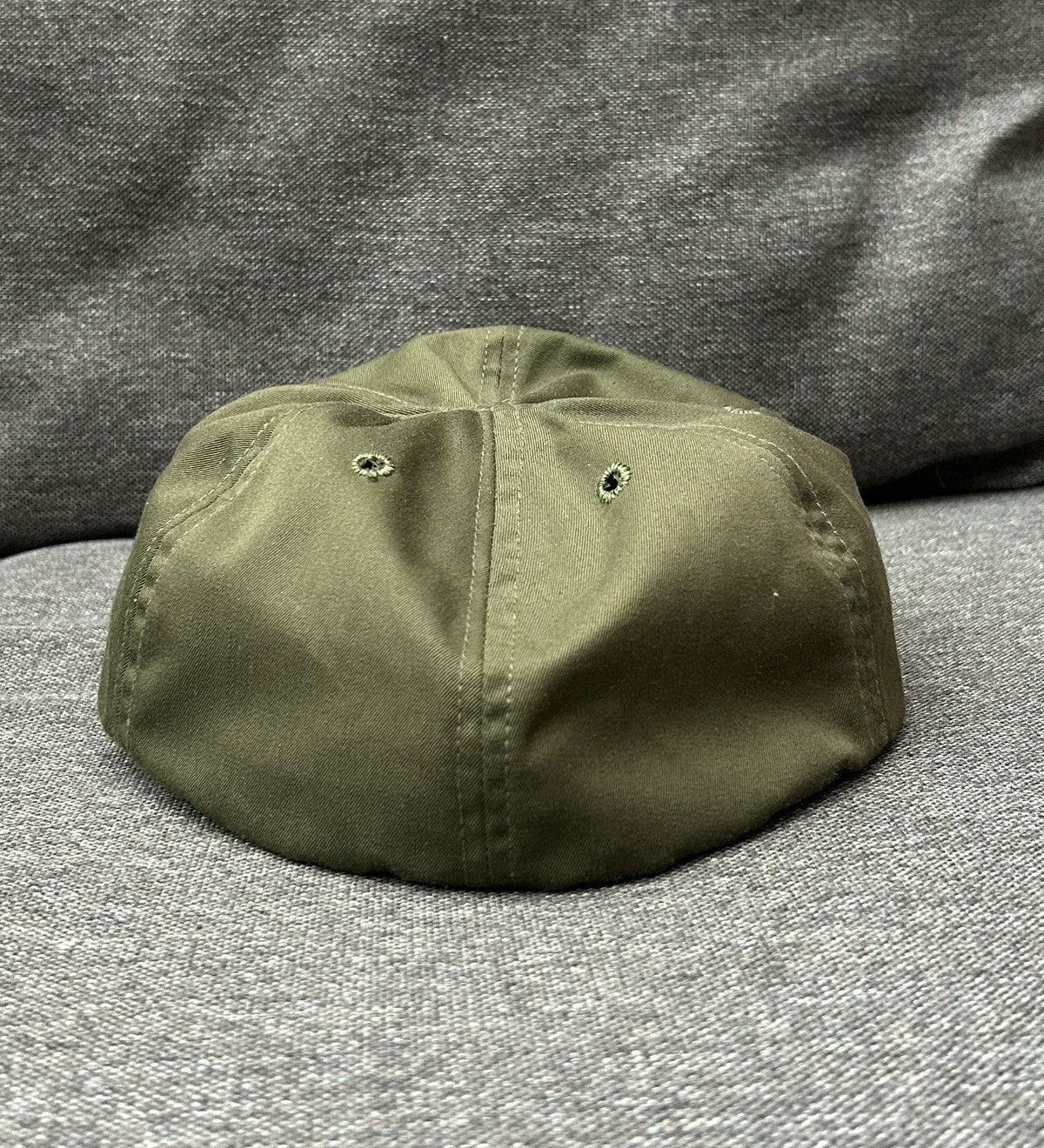 Vintage Vintage OG 106 US Army Olive Green Hot Weather Cap Sz 7 1/4 Size ONE SIZE - 3 Thumbnail