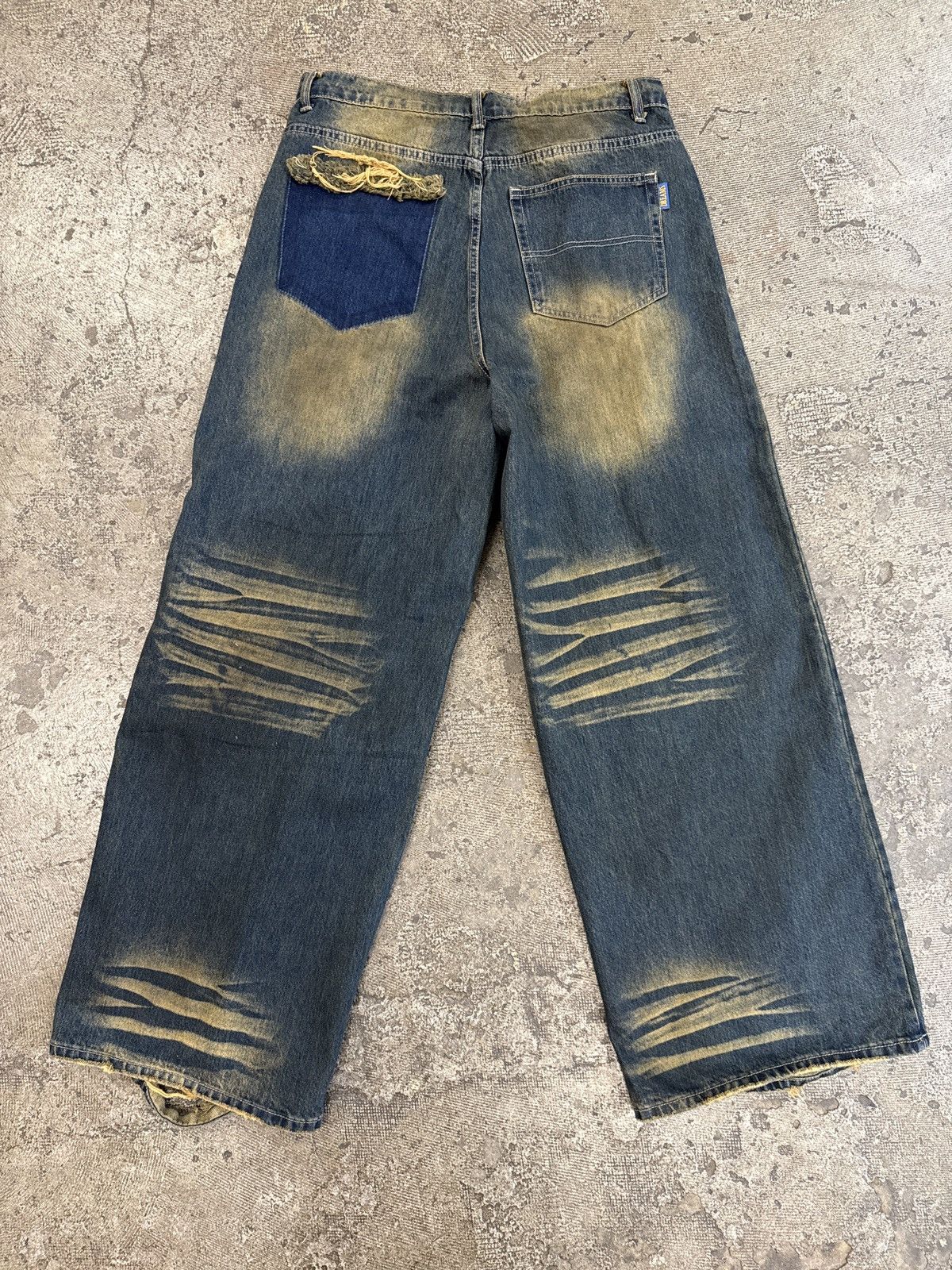 Vale Vale (Valley) Forever Thrashed Denim Size US 34 / EU 50 - 6 Thumbnail