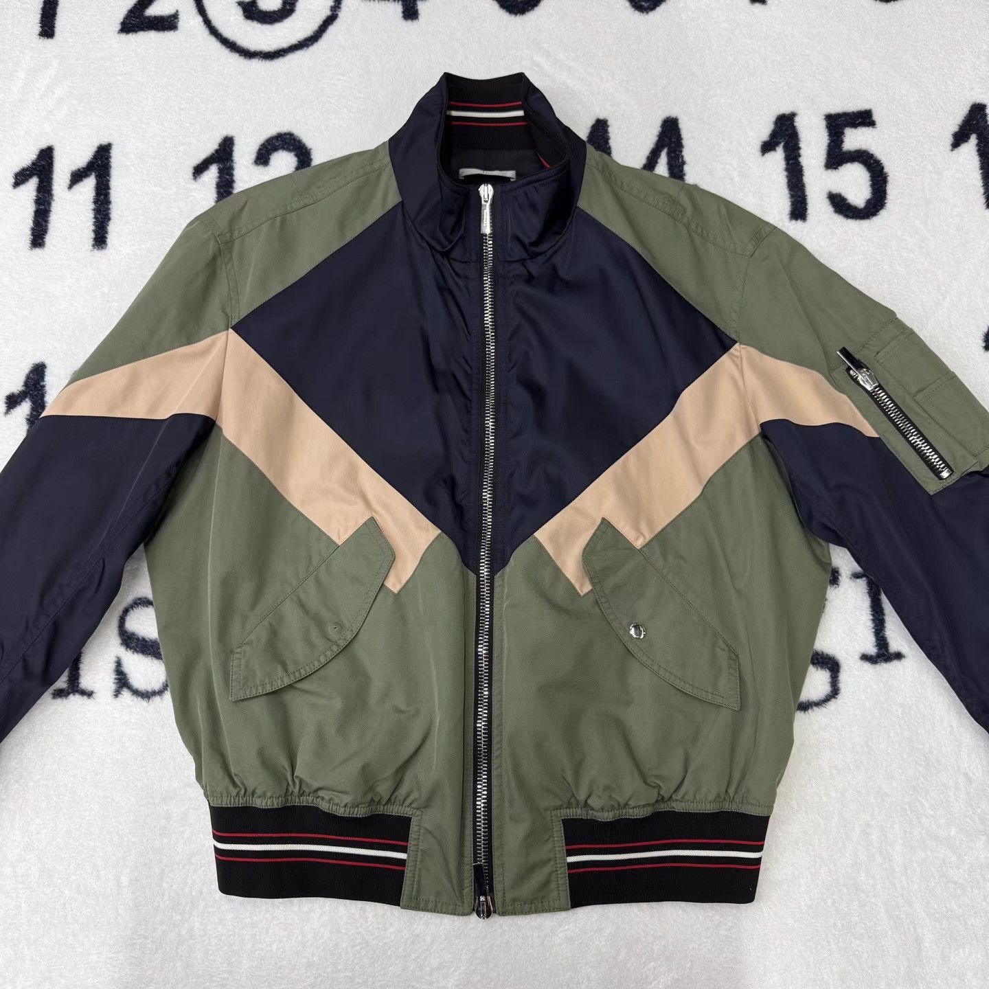 Dior Dior Color-Block Panel Jacket Q10 Size US L / EU 52-54 / 3 - 1 Thumbnail
