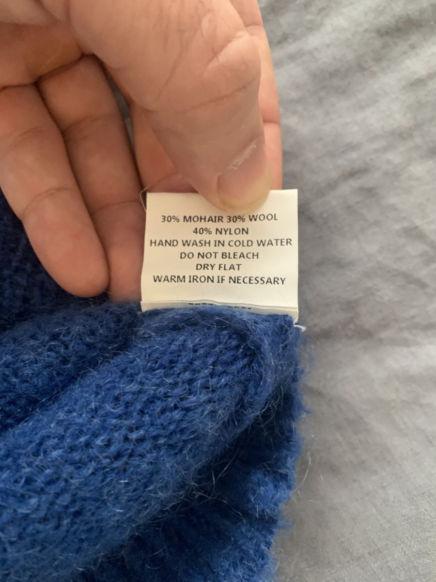 Every Other Thursday EOT Mohair Knit Sweater Size US L / EU 52-54 / 3 - 7 Thumbnail