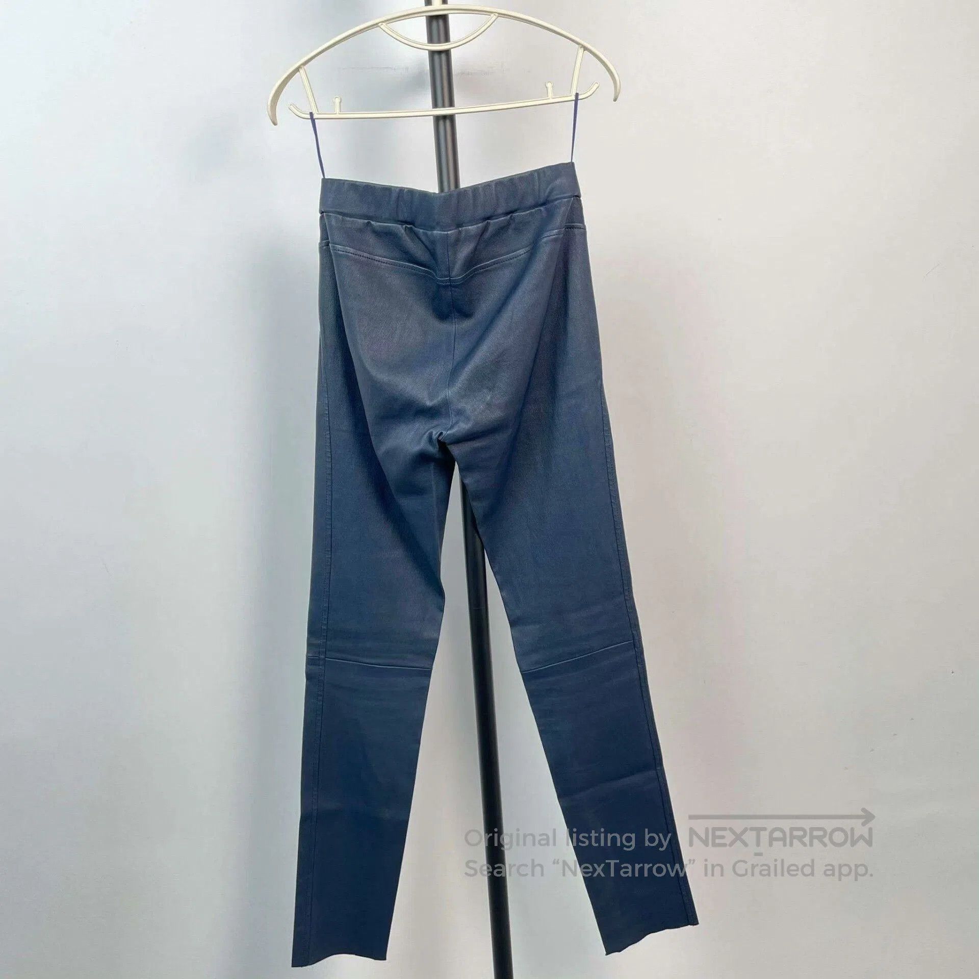 Louis Vuitton LV Sheepskin Blue Pants Size 38. Size 37" - 2 Thumbnail