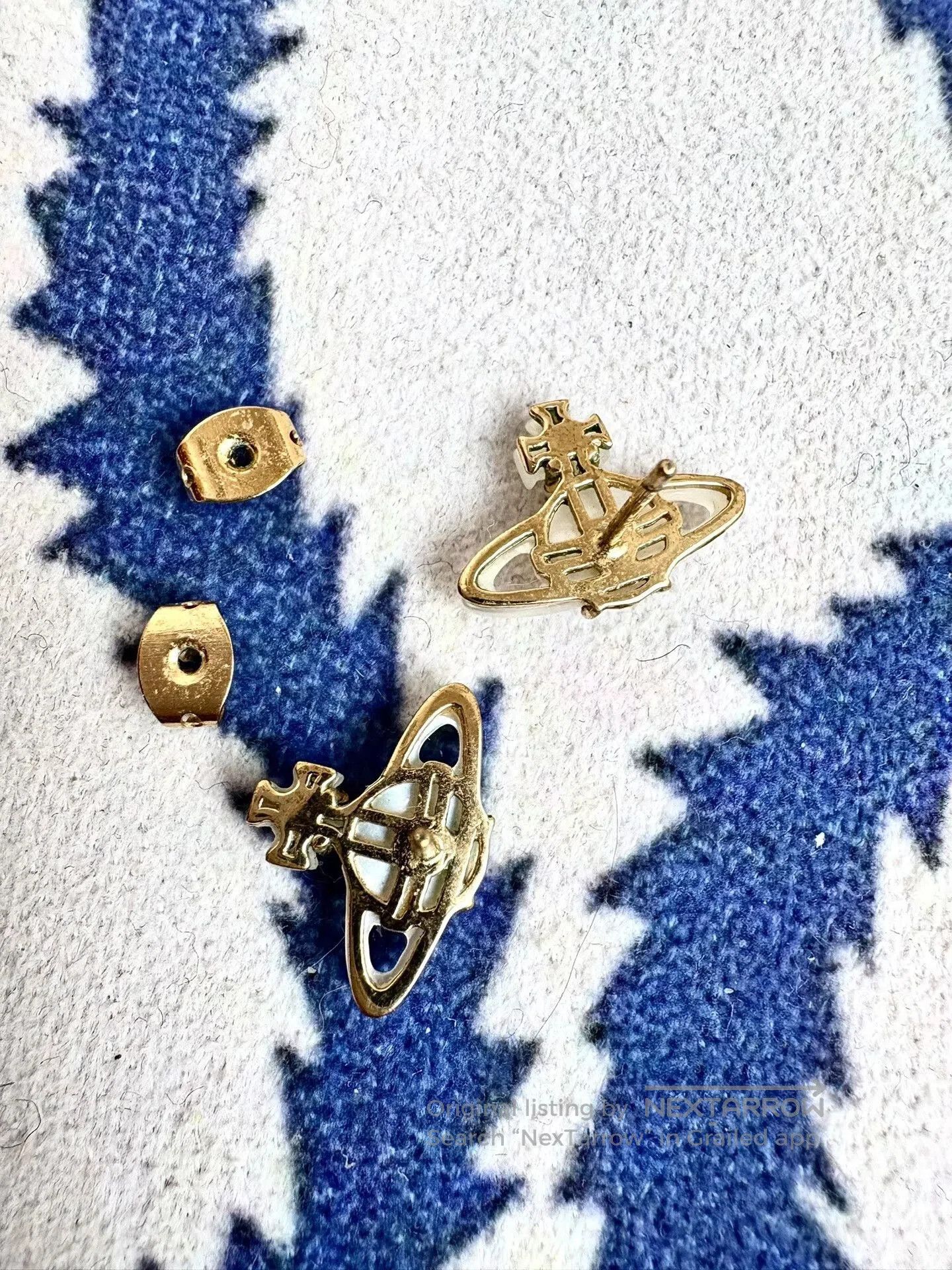 Vivienne Westwood Vivienne Westwood Vintage Saturn Earrings. Size ONE SIZE - 6 Thumbnail