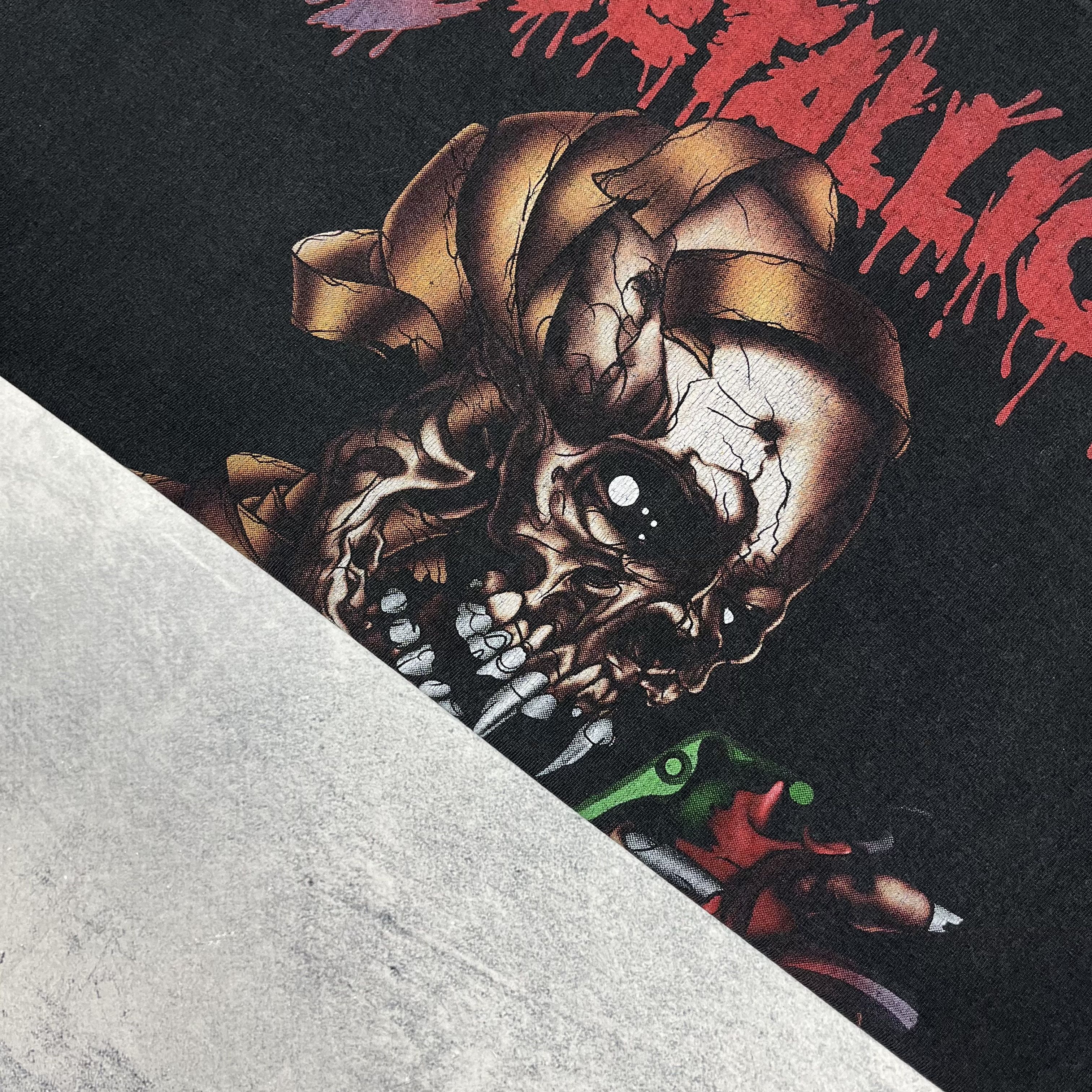 Band Tees Vintage Metallica Heart Explosive Rock Band T Shirt 90’s Size US L / EU 52-54 / 3 - 8 Thumbnail