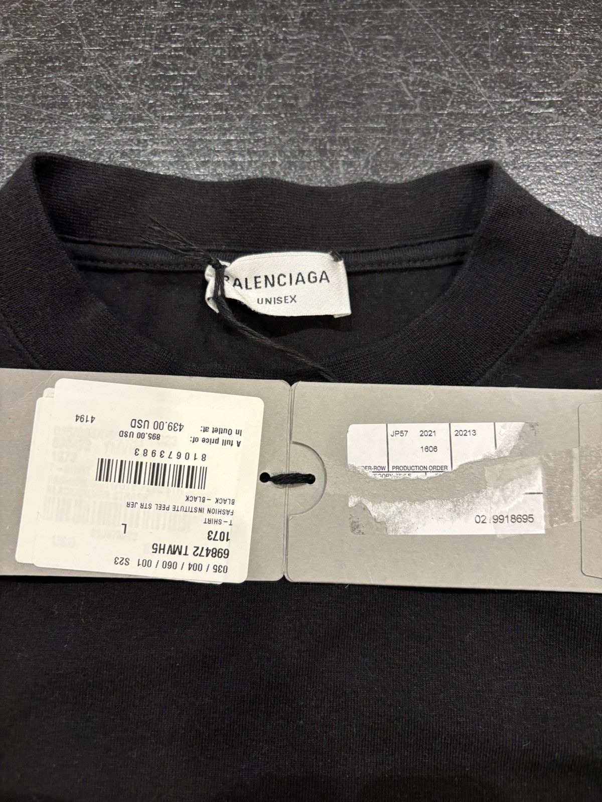 Balenciaga Balenciaga Fashion Institute Longsleeve Size L / US 10 / IT 46 - 3 Thumbnail