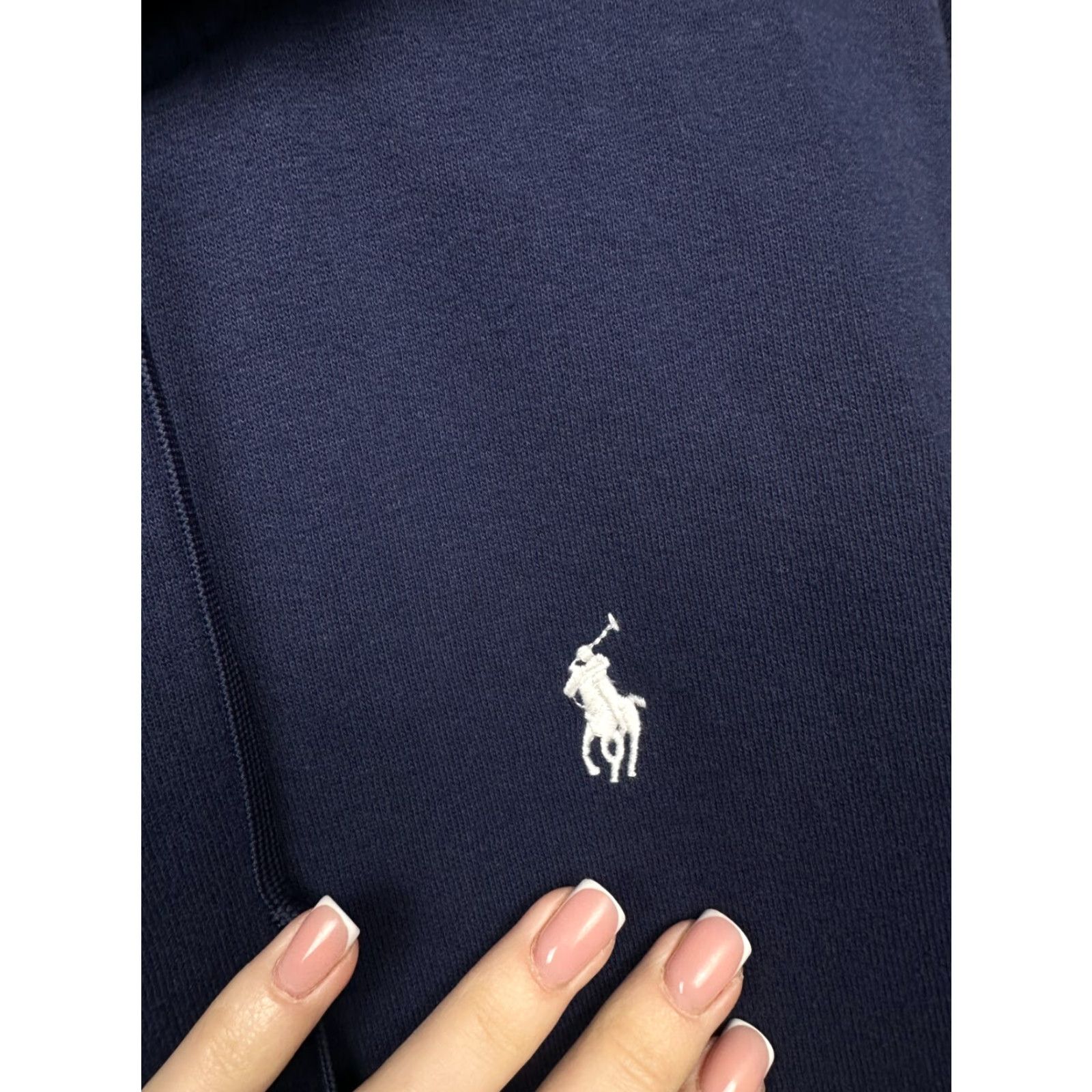 Polo Ralph Lauren Polo Ralph Lauren Womens Zip Hoodie S Polo Ralph Lauren Hoodie Womens S Blue Logo Full Zip Hooded Size S / US 4 / IT 40 - 2 Thumbnail