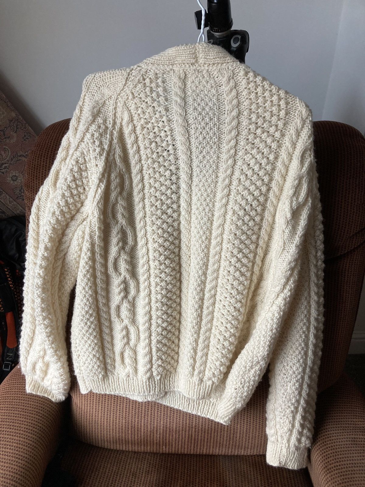 Black Sheep British Wool Cardigan Size M / US 6-8 / IT 42-44 - 3 Thumbnail