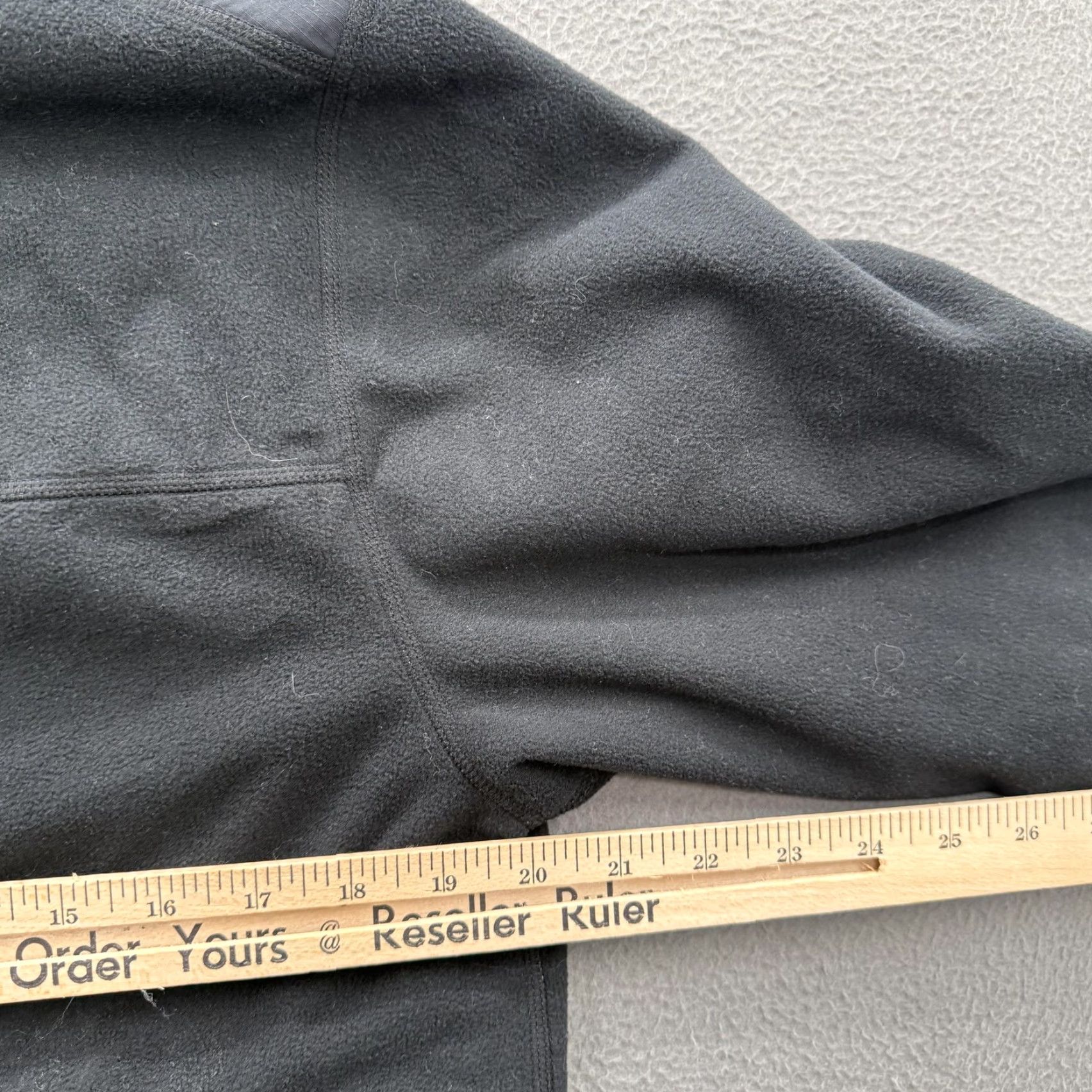 Vintage PROOF Jacket Mens XS Black Fleece Full Zip Stand Collar Pockets Casual Wear Size US XS / EU 42 / 0 - 4 Thumbnail