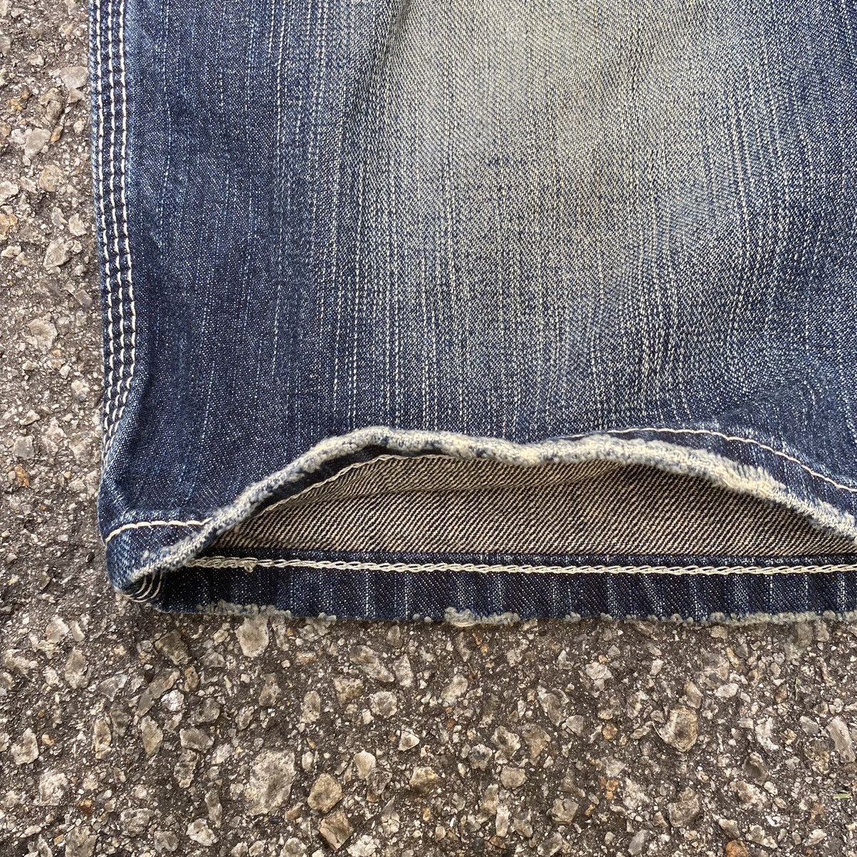 Edwin Jorts Shorts Denim Edwin 503 Blue Trip Jeans Size US 30 / EU 46 - 6 Thumbnail