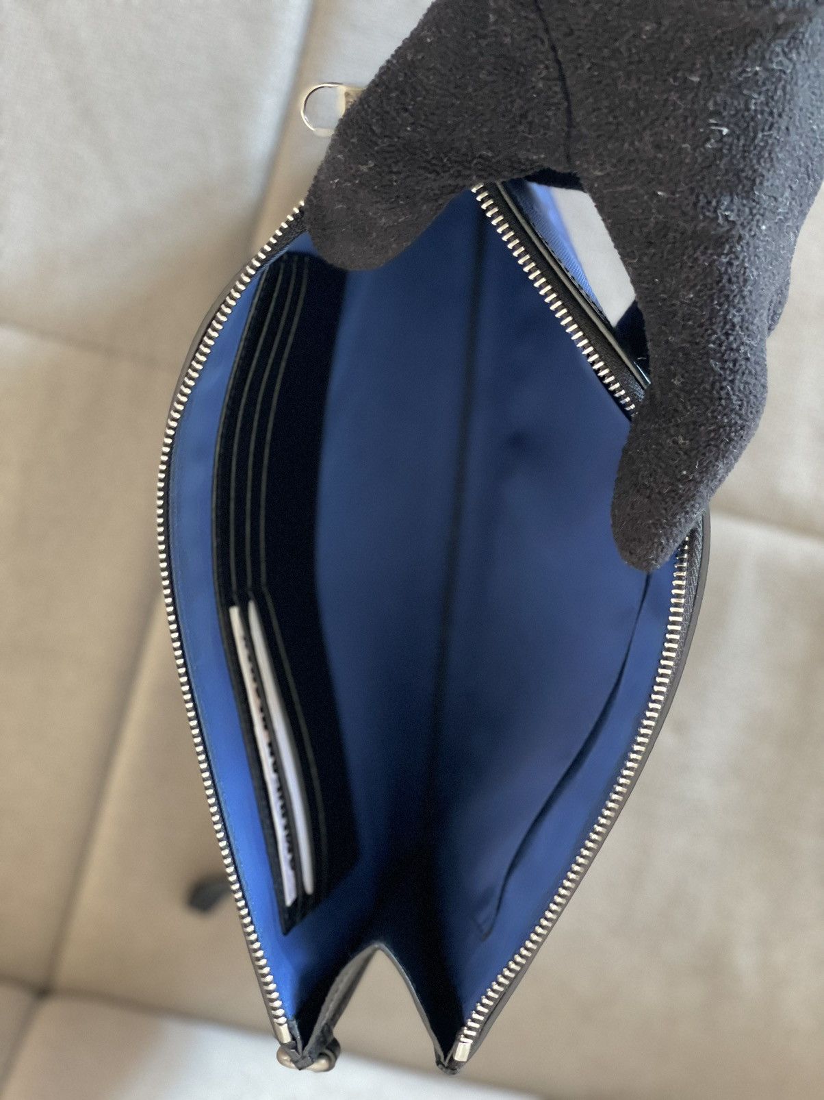Gucci Gucci Off The Grid Blue Clutch Size ONE SIZE - 14 Thumbnail