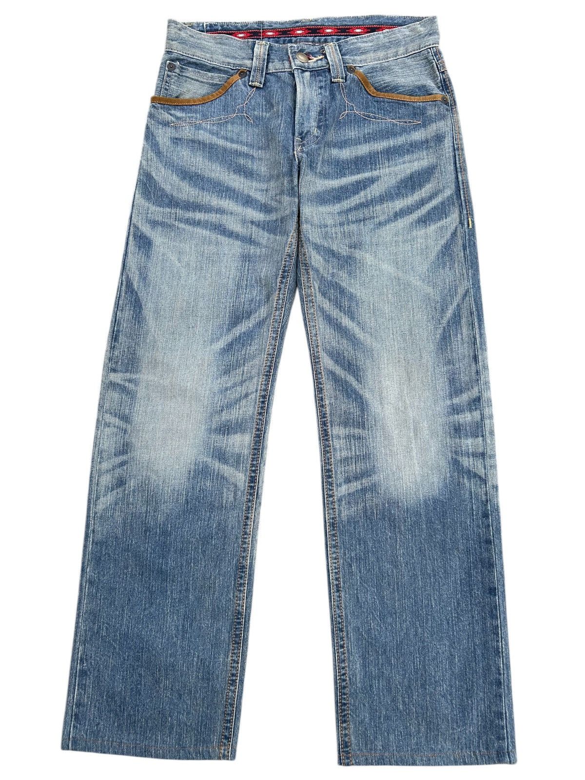 Kapital Vintage Edwin Navajo Distressed Denim Jeans Size US 32 / EU 48 - 1 Thumbnail