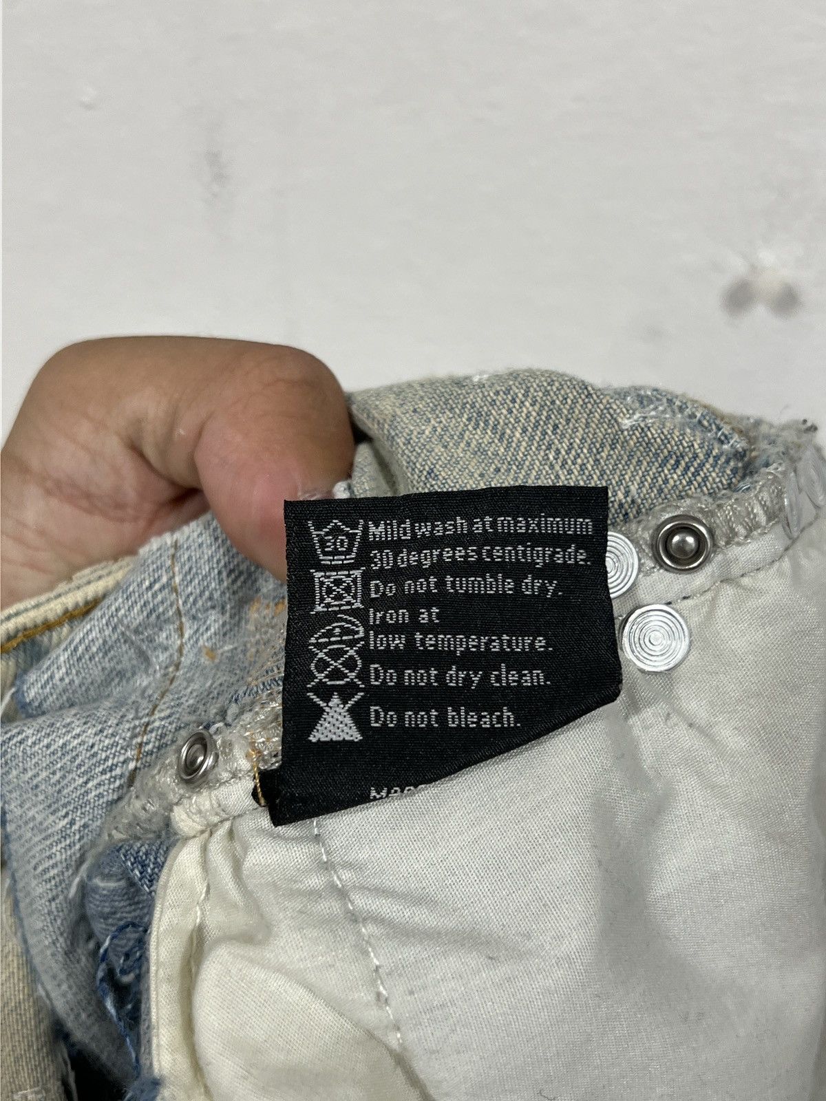 Who Decides War Who Decides War Studded Glass Denim Size US 32 / EU 48 - 7 Thumbnail