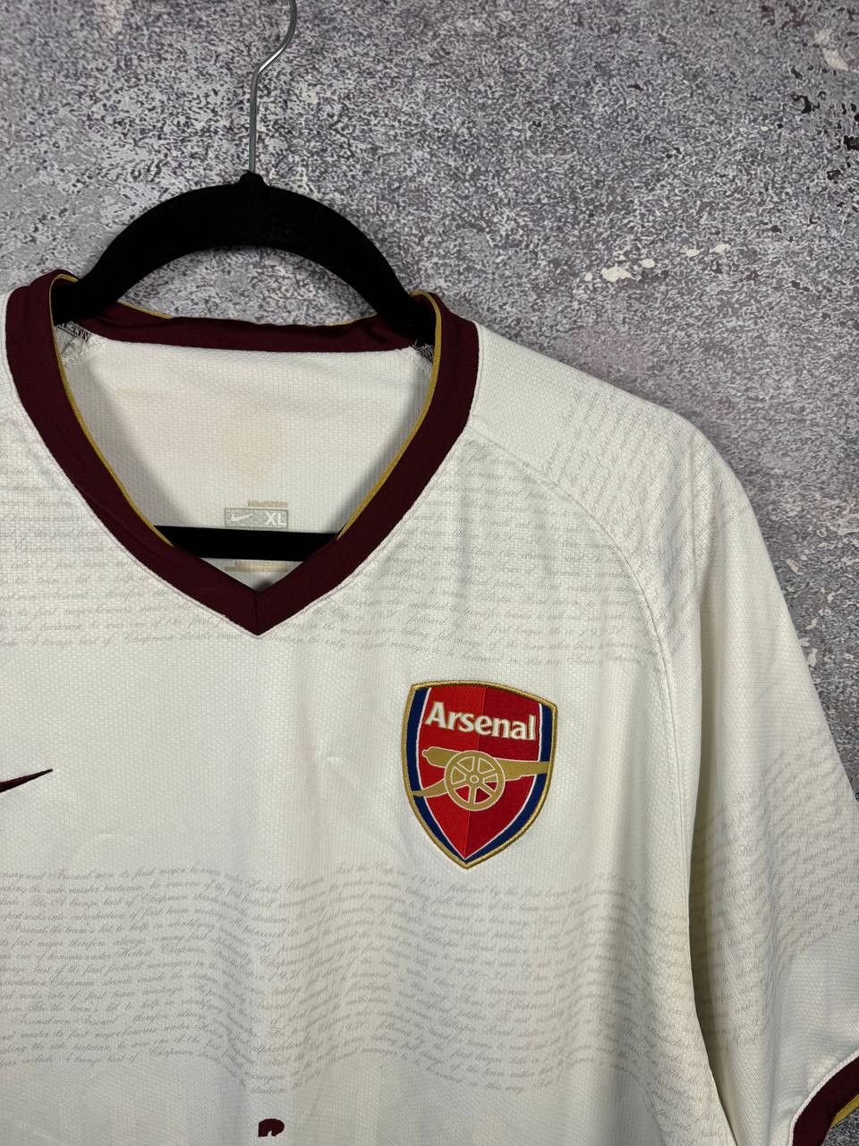 Nike × Vintage Vintage Arsenal 2007/08 Away Nike Soccer Jersey XL Size US XL / EU 56 / 4 - 4 Thumbnail