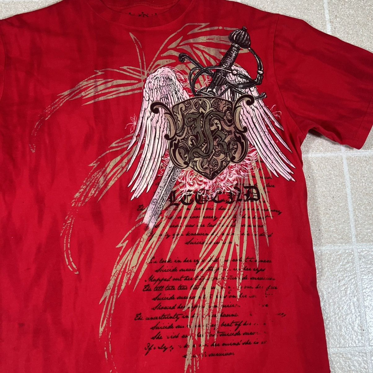 Other Vintage Y2K Affliction Style Tshirt Grunge Emo Goth XL Size US XL / EU 56 / 4 - 2 Thumbnail