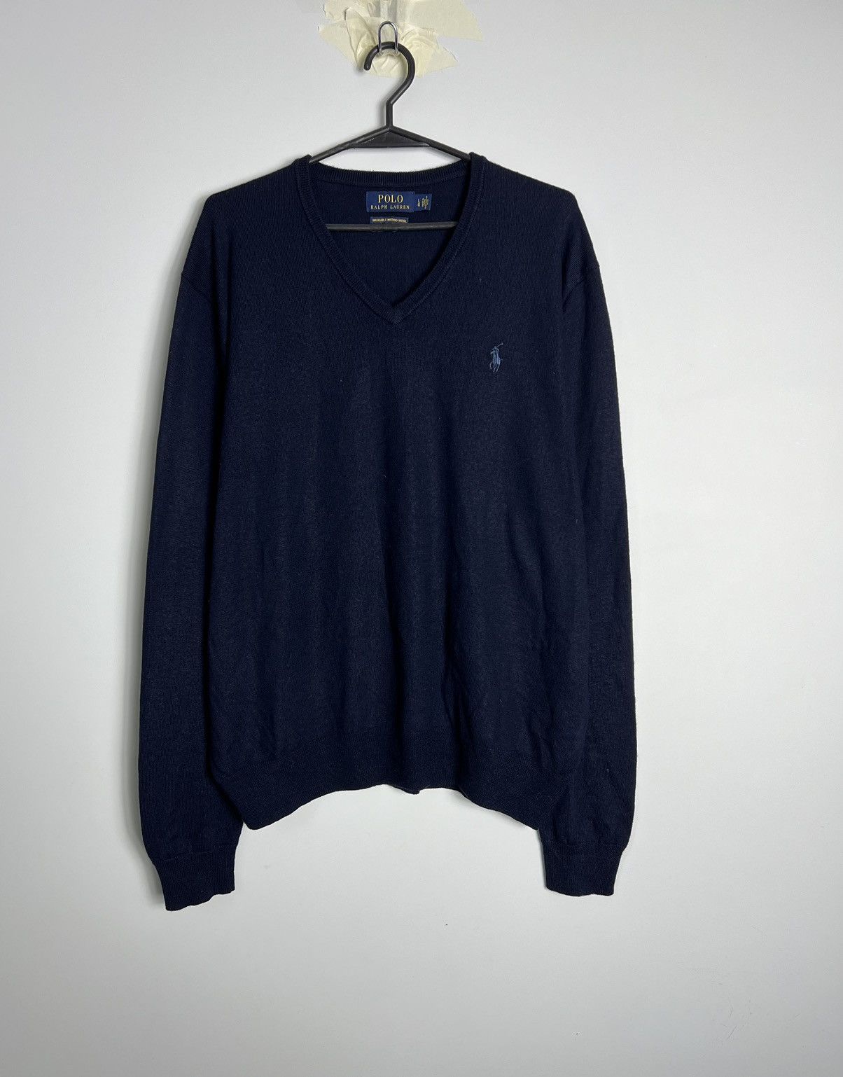 Polo Ralph Lauren × Ralph Lauren Sweater Polo Ralph Lauren 100% Washable Merino Wool Size US L / EU 52-54 / 3 - 1 Thumbnail