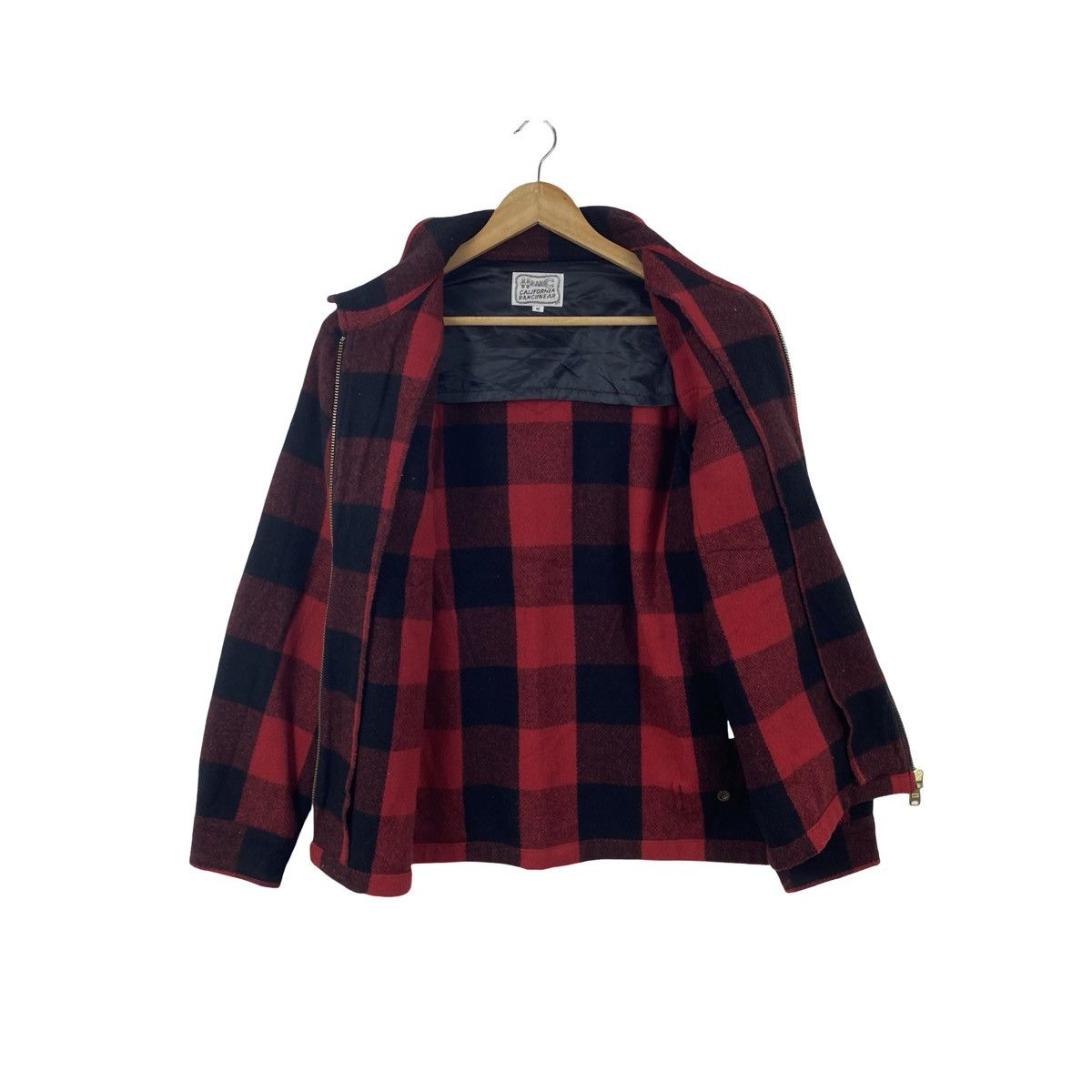 Vintage Vintage H BAR C CALIFORNIA Ranchwear Buffalo Plaid Zip Size US M / EU 48-50 / 2 - 6 Thumbnail
