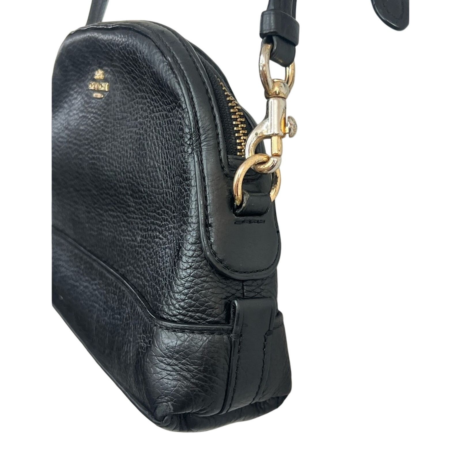 Coach COACH #F76673 Pebbled Leather Dome Crossbody - Retail $298 Size ONE SIZE - 4 Thumbnail