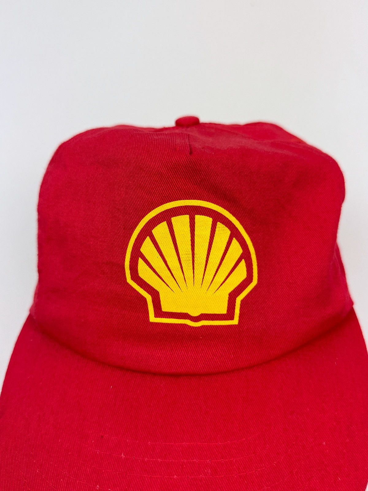 Vintage 1990s Vintage Shell Gasoline Logo Racing Snapback Hat Cap Size ONE SIZE - 3 Thumbnail