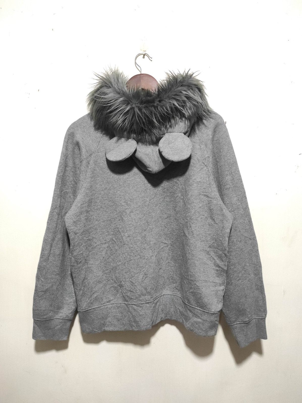 Disney Disney Ear zipper fur hoodie Size US S / EU 44-46 / 1 - 9 Thumbnail