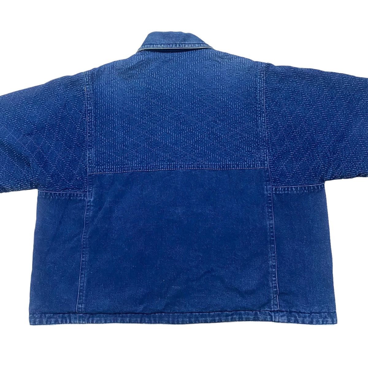Issey Miyake 80s ISSEY MIYAKE Sashiko Kendo Denim Jacket Reversible Size US M / EU 48-50 / 2 - 9 Thumbnail