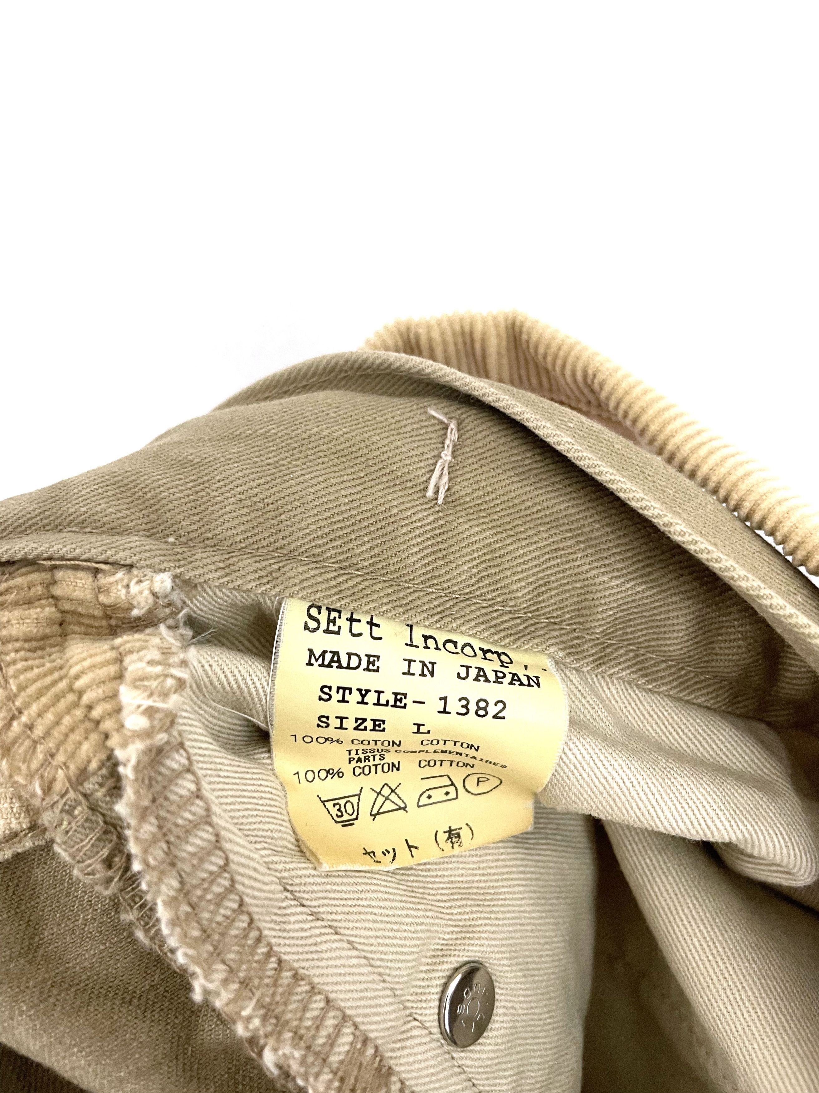 General Research 2003 Corduroy Work Pants Size US 30 / EU 46 - 10 Thumbnail