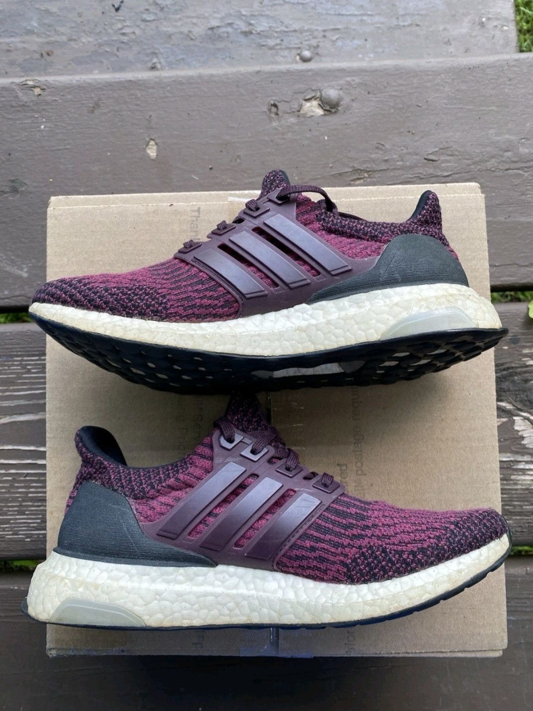 Adidas Wmns Ultraboost 3.0 Red Night S82058 Size 7 Size US 7 / IT 37 - 4 Thumbnail