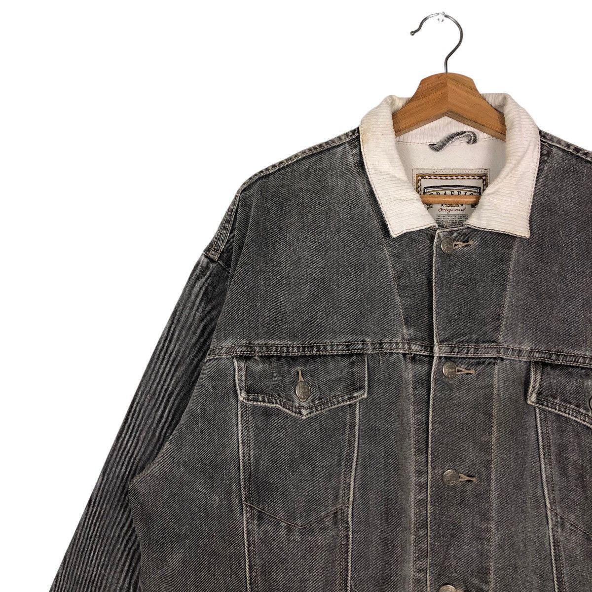 Other 🔥Vtg Denim Jacket Shearling Lining Traffic Japan Made Size US M / EU 48-50 / 2 - 7 Thumbnail