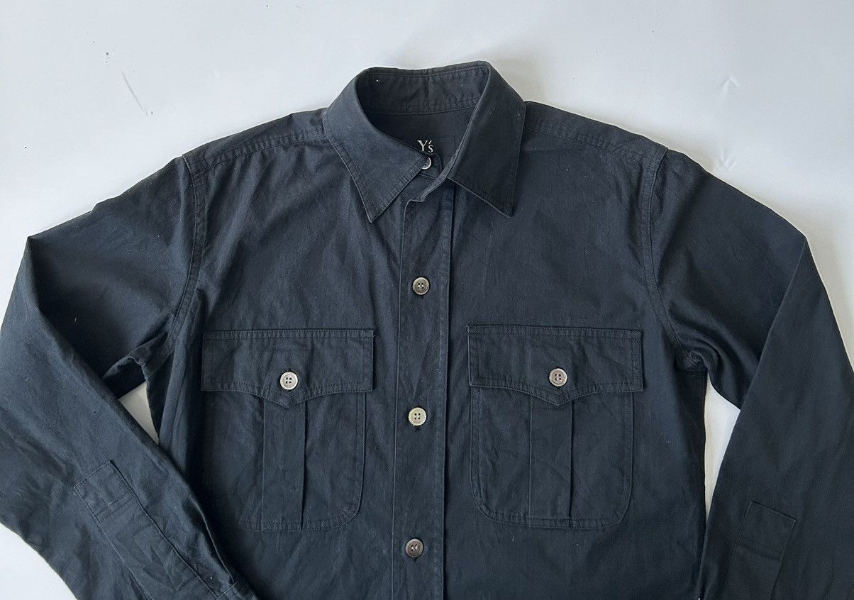 Y's × Yohji Yamamoto YOHJI YAMAMOTO POUR HOMME BUTTON UPS SHIRT Size US S / EU 44-46 / 1 - 2 Thumbnail