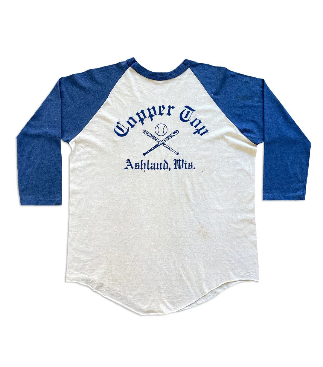 Vintage 90's Vintage Copper Top Baseball T-Shirt Size US L / EU 52-54 / 3 - 2 Thumbnail