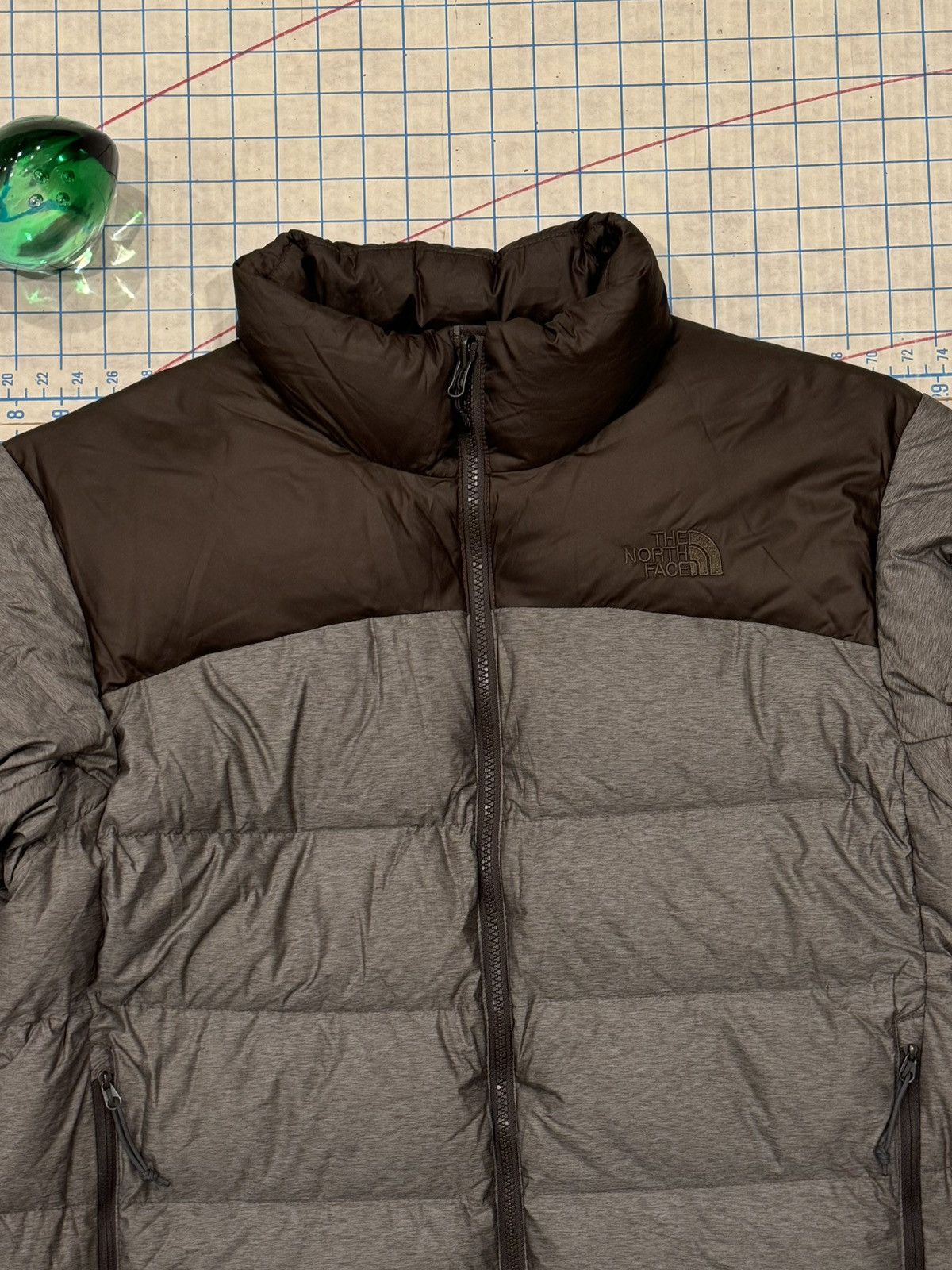 The North Face The North Face Nuptse 700 Fill Puffer Jacket Two Tone Brown Size US M / EU 48-50 / 2 - 4 Thumbnail