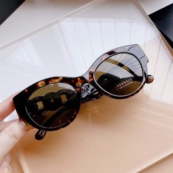 image of NWT Versace Ve4408 - 10873 Sunglasses in Brown, Women's