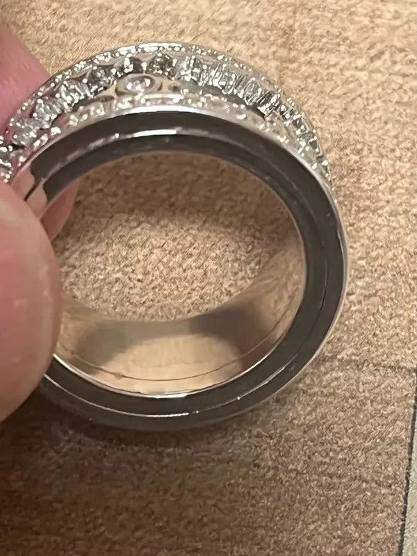 Jewelry Chiyuri x azawa Gear Spinner Ring ( size 8-12 ) Size ONE SIZE - 6 Thumbnail
