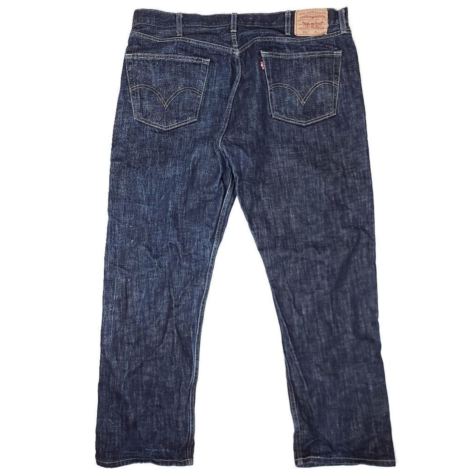 Levi's Y2K Levis 501XX Original Button Fly Jeans Mens 42x30 Size US 42 / EU 58 - 7 Thumbnail