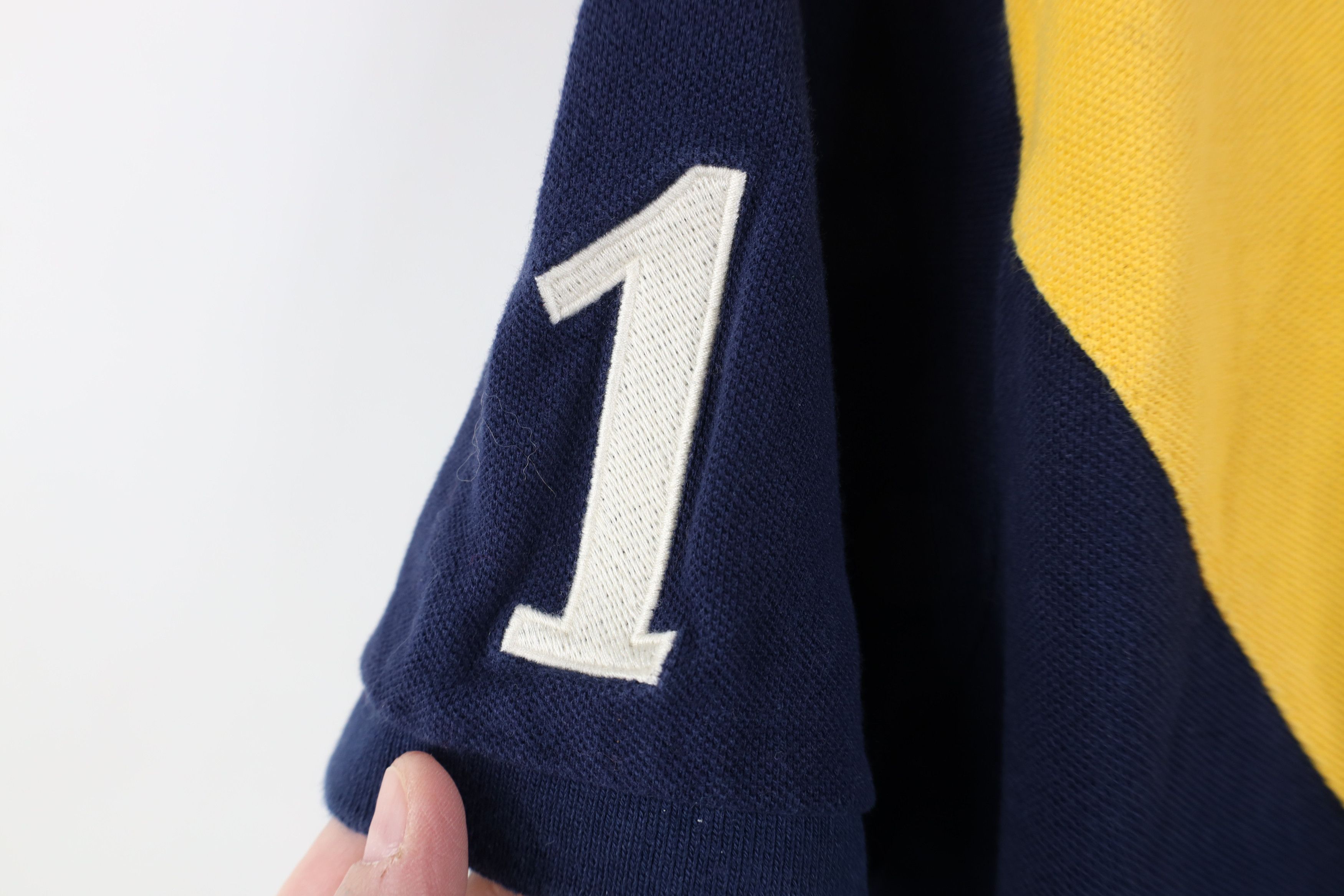 Ralph Lauren Vintage Y2K Ralph Lauren Fit Crest Big Pony Rugby Polo Shirt Size US L / EU 52-54 / 3 - 6 Thumbnail