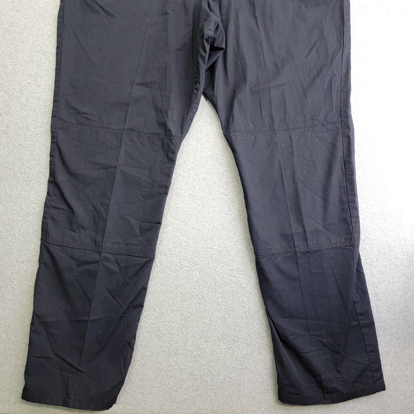 Vintage 5.11 Tactical Pants Mens 40x34 Black Ripstop Utility D-Ring Tactical Series Pants Size US 40 / EU 56 - 2 Thumbnail