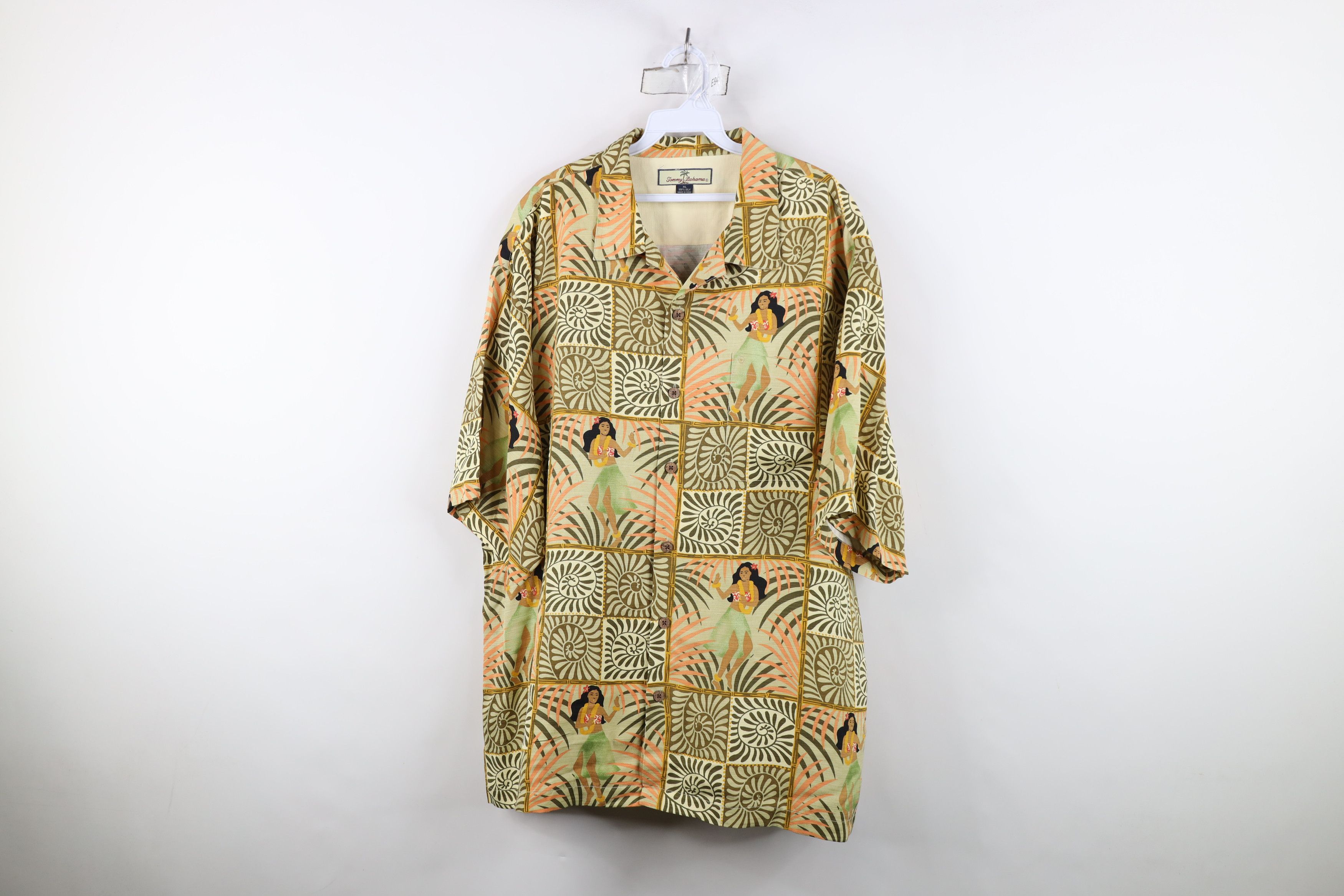 Tommy Bahama Vintage 90s Tommy Bahama Hawaiian Looped Collar Button Shirt Size US XL / EU 56 / 4 - 1 Thumbnail
