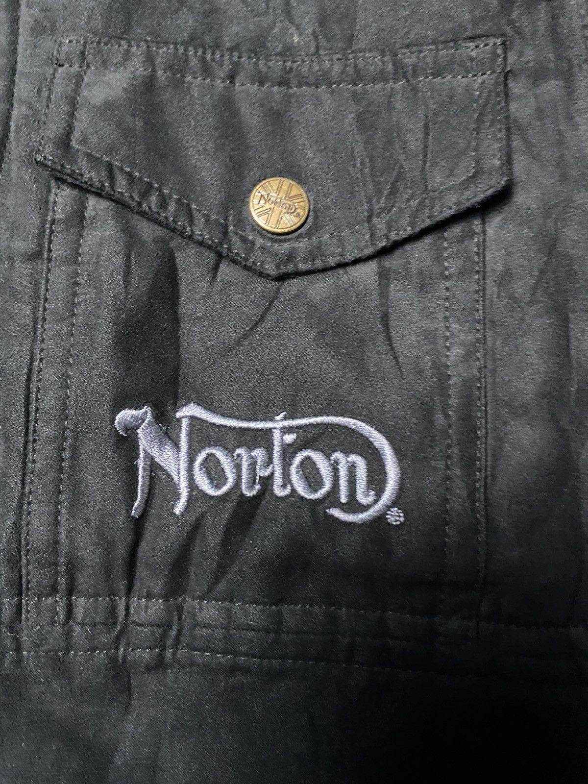 Norton × Vintage Norton biker jacket Size US L / EU 52-54 / 3 - 9 Thumbnail