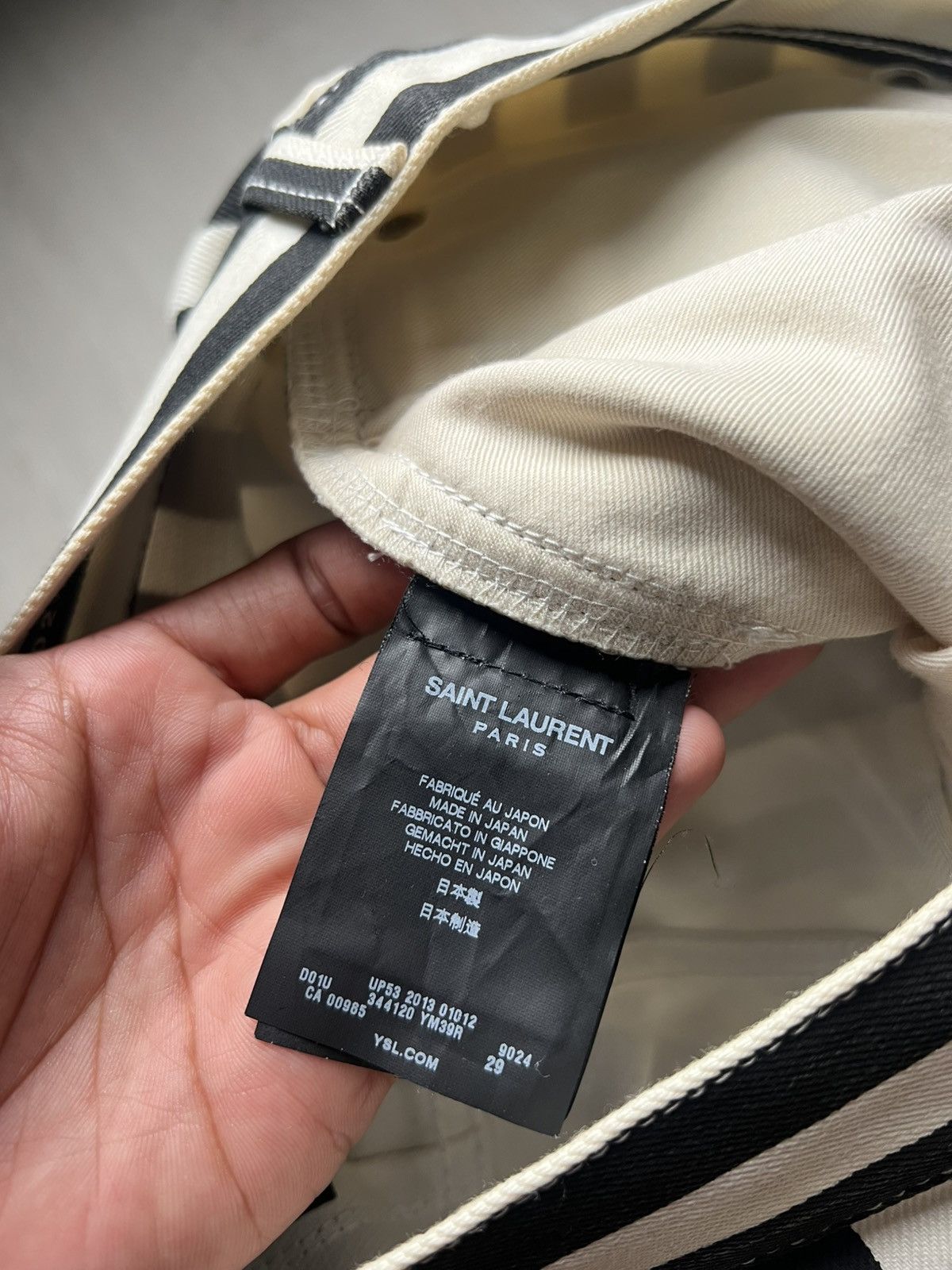 Hedi Slimane × Saint Laurent Paris SS13 Saint Laurent Hedi Slimane Striped Jeans Size US 29 - 6 Thumbnail