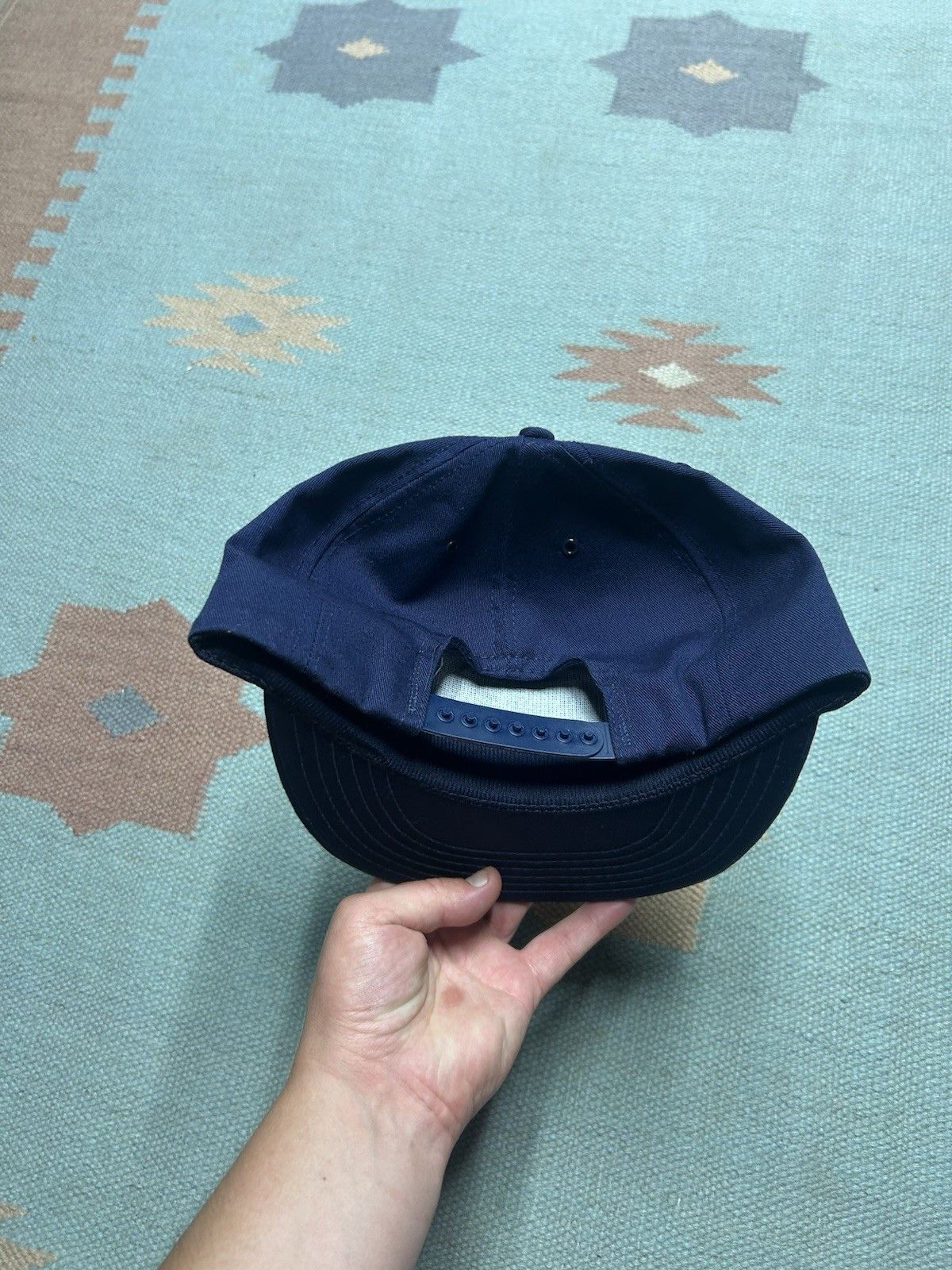 Vintage Vintage 80s Snapback hat Ashland Coal Navy blue patch USA Size ONE SIZE - 4 Thumbnail