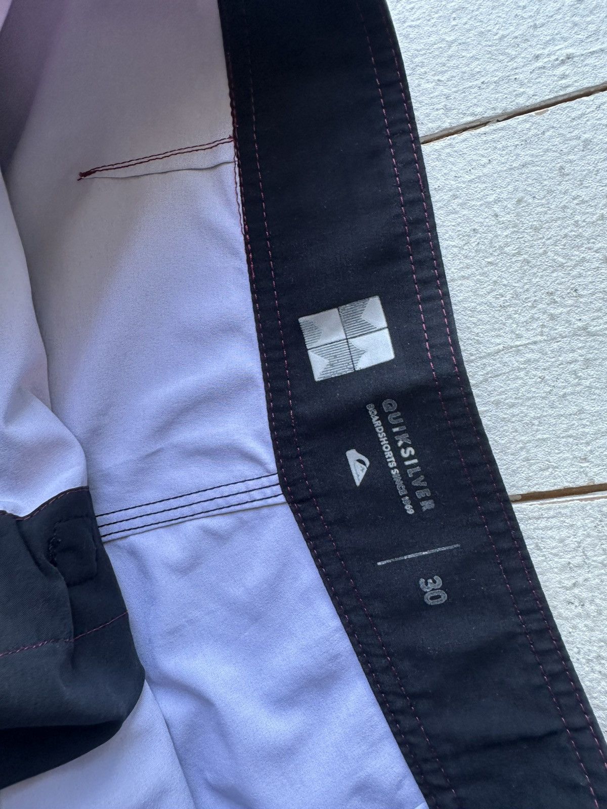 Quiksilver 🚨Vintage Quiksilver Shorts Big Logo Y2K Style 90s Surfing Size US 32 / EU 48 - 7 Thumbnail
