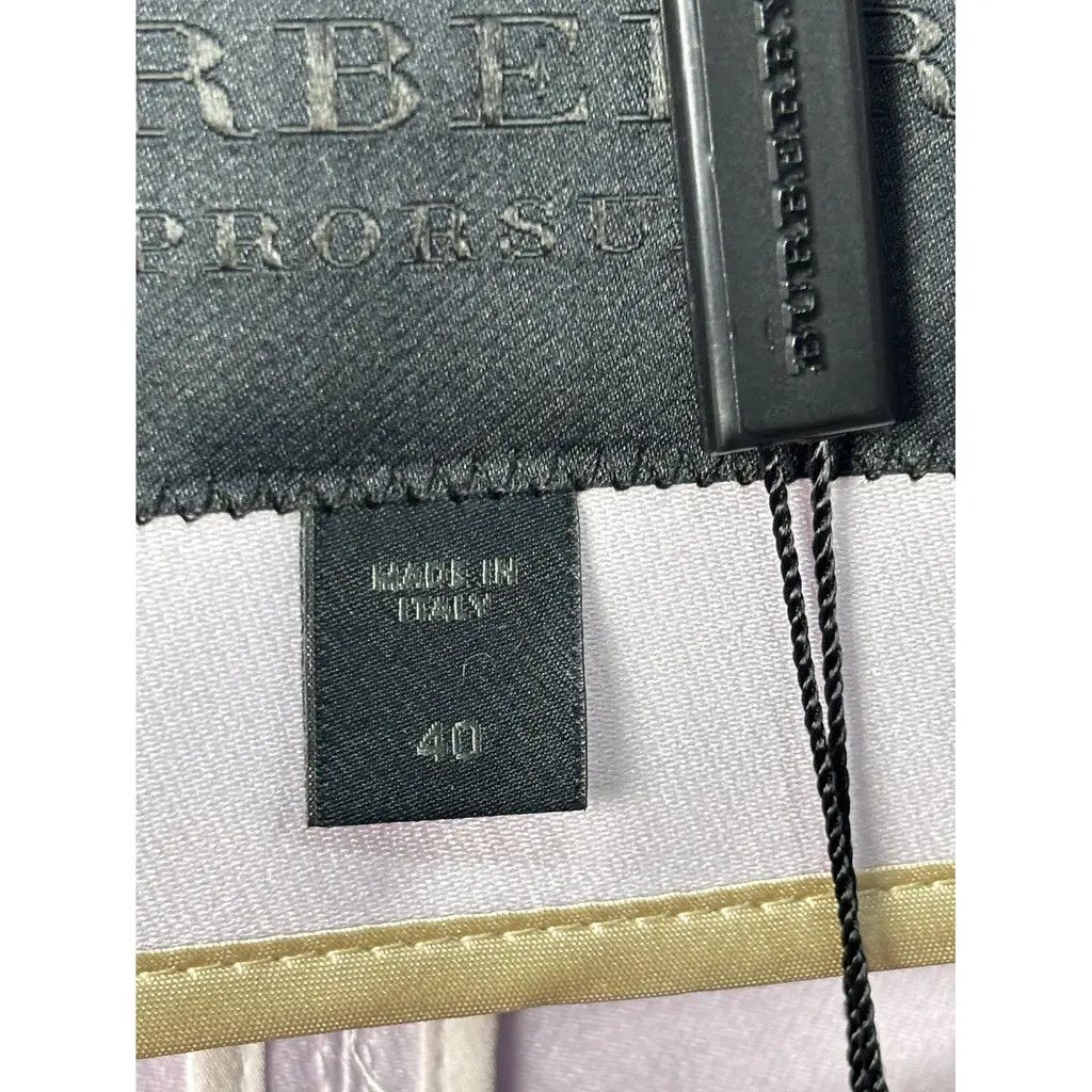 Burberry Burberry Prorsum Satin Trench Coat Size S / US 4 / IT 40 - 4 Thumbnail