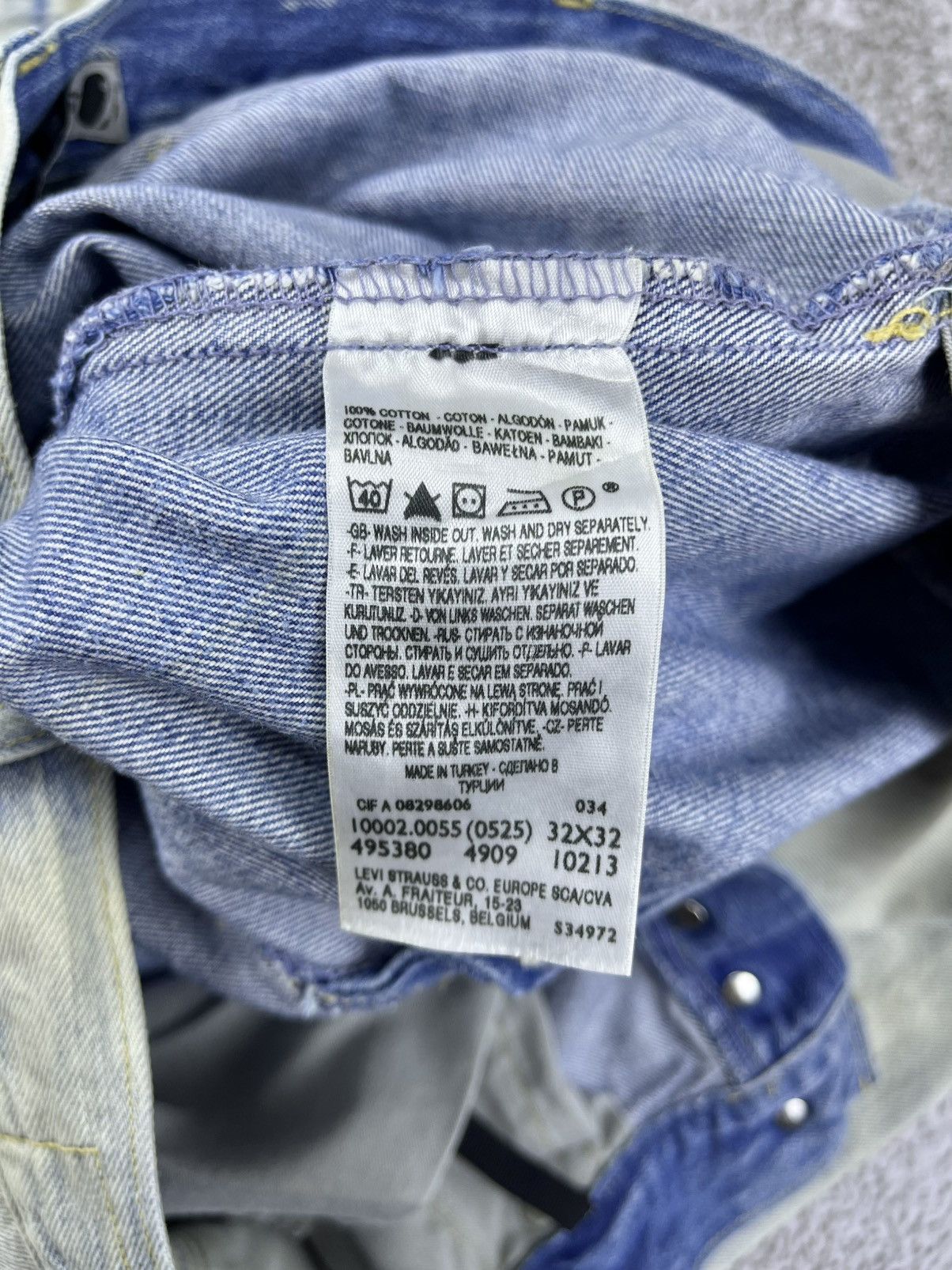 Levi's Vintage Clothing Levi’s Engineered Jeans Vintage Wash Denim 32x32 Size US 32 / EU 48 - 6 Thumbnail