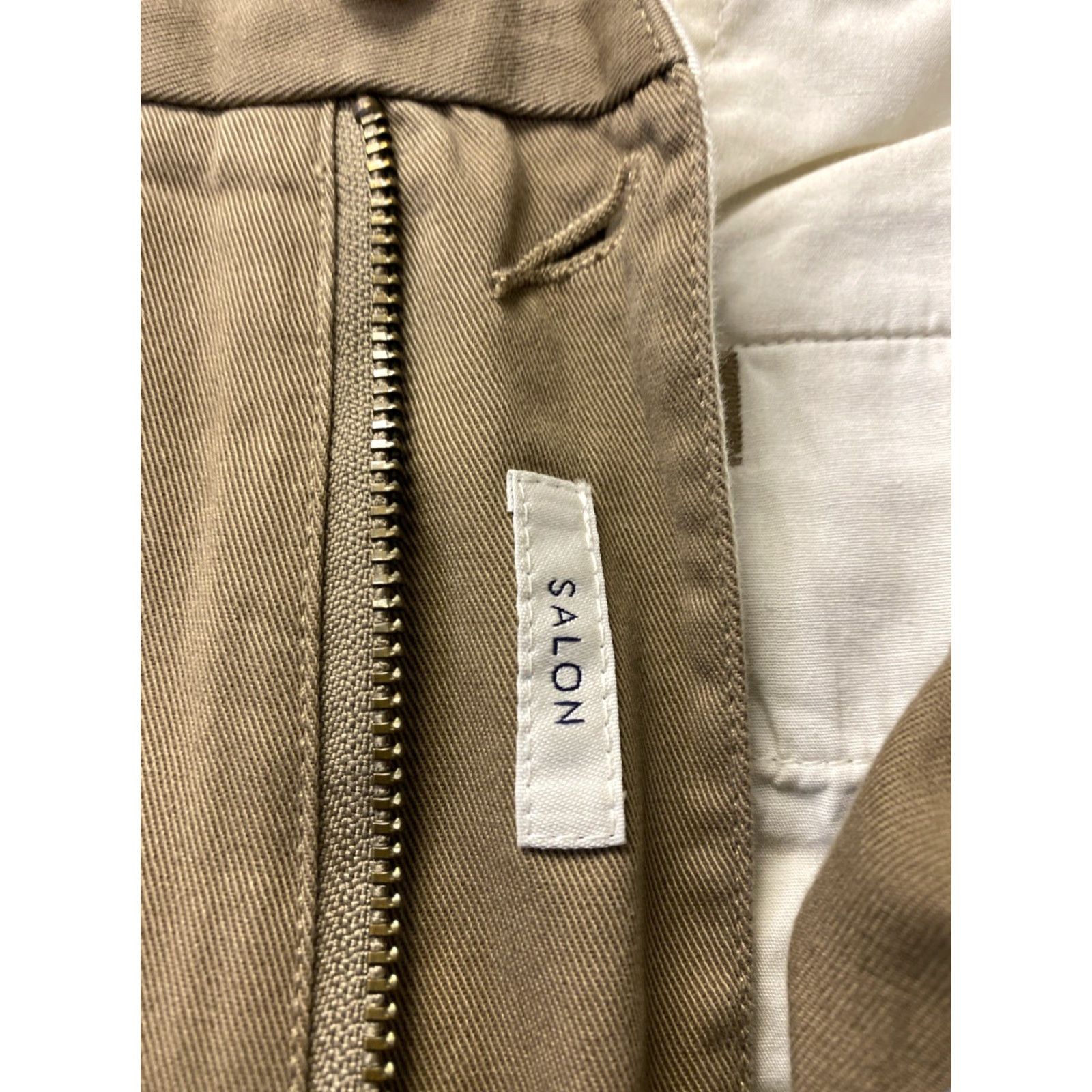 Cremieux Daniel Cremieux Chino Pants Mens 34x33 Light Blue 0104 Flat Front Stretch Cotton Canvas Regular Straight Retro? Size US 34 / EU 50 - 4 Thumbnail