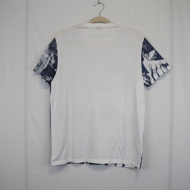 Alexander McQueen o1rshd1 ***Defective / T-Shirt in Blue & White Size US S / EU 44-46 / 1 - 7 Thumbnail