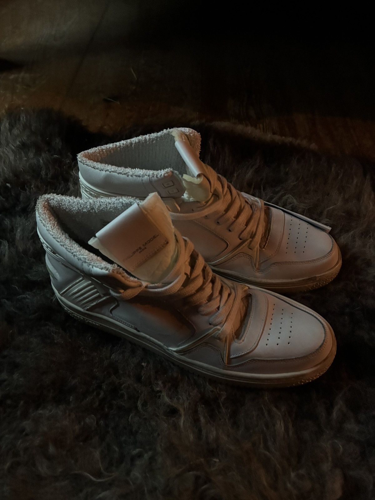 Philippe Model Philippe Model Paris Le Grande Lace-Up Sneaker Size US 12 / EU 45 - 1 Thumbnail