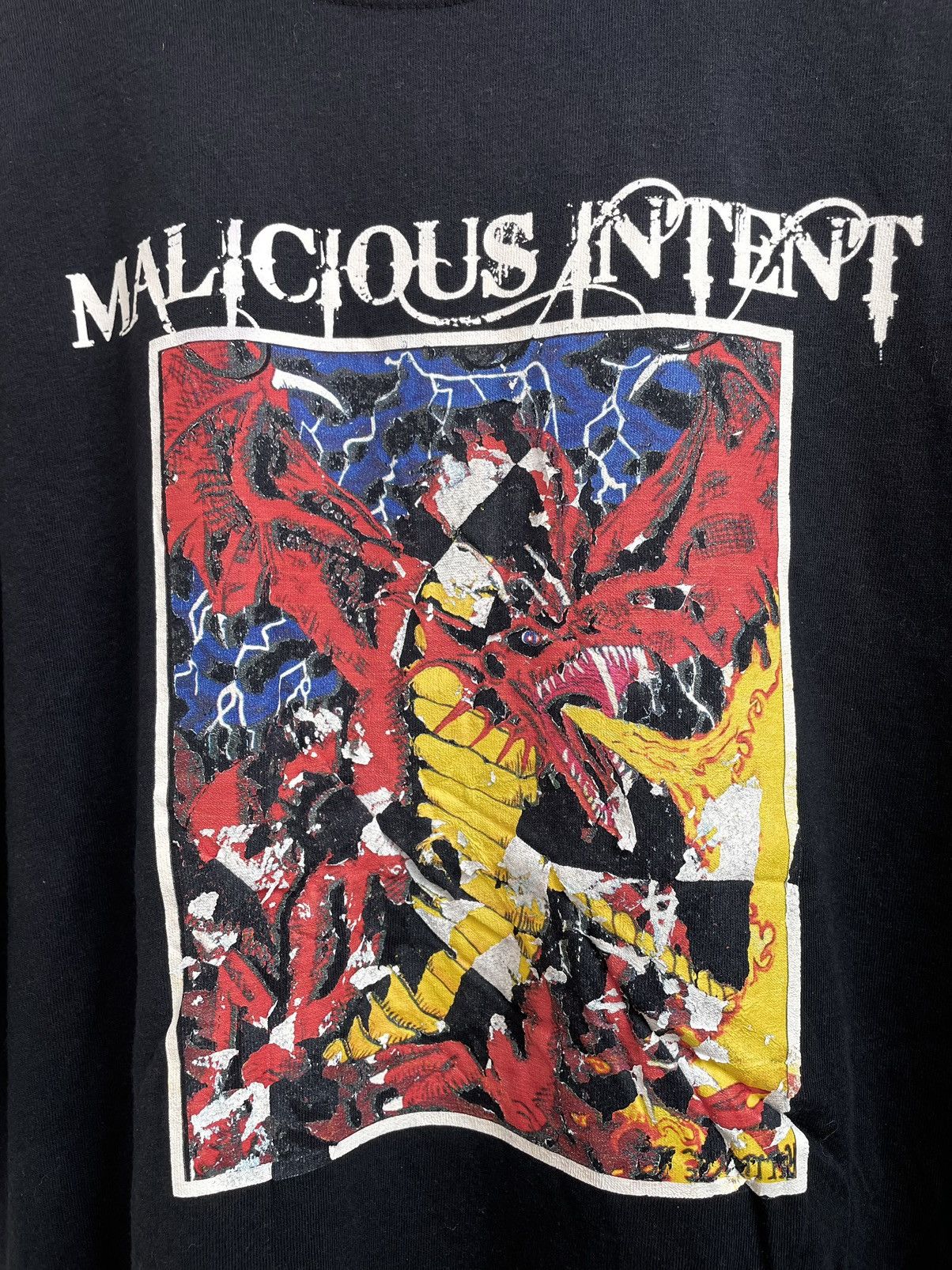 Band Tees × Vintage VINTAGE MALICIOUS INTENT Size US XL / EU 56 / 4 - 3 Thumbnail